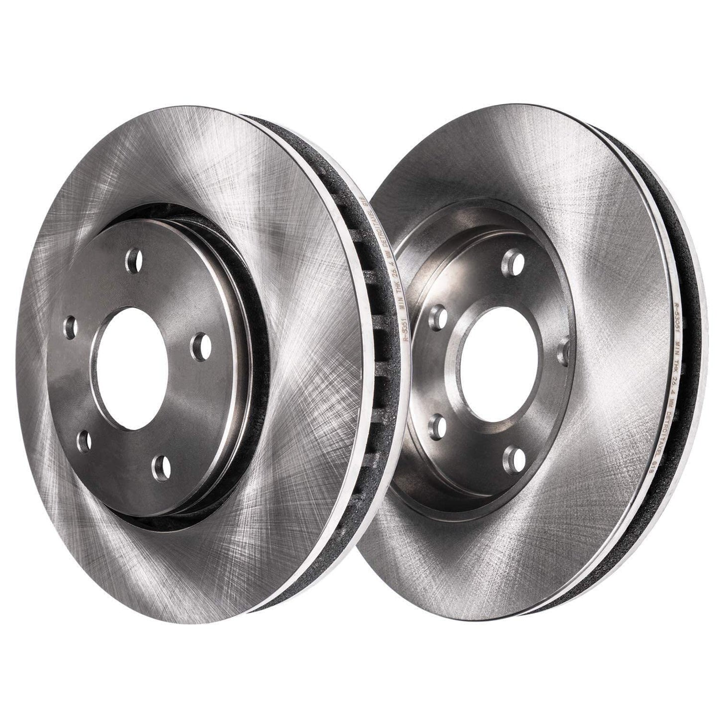 Detroit Axle - Brake Kit for 2013-2016 Kia Optima 2011-2015 Hyundai Sonata, Disc Brake Rotors Ceramic Brakes Pads Front and Rear 2014 Replacement
