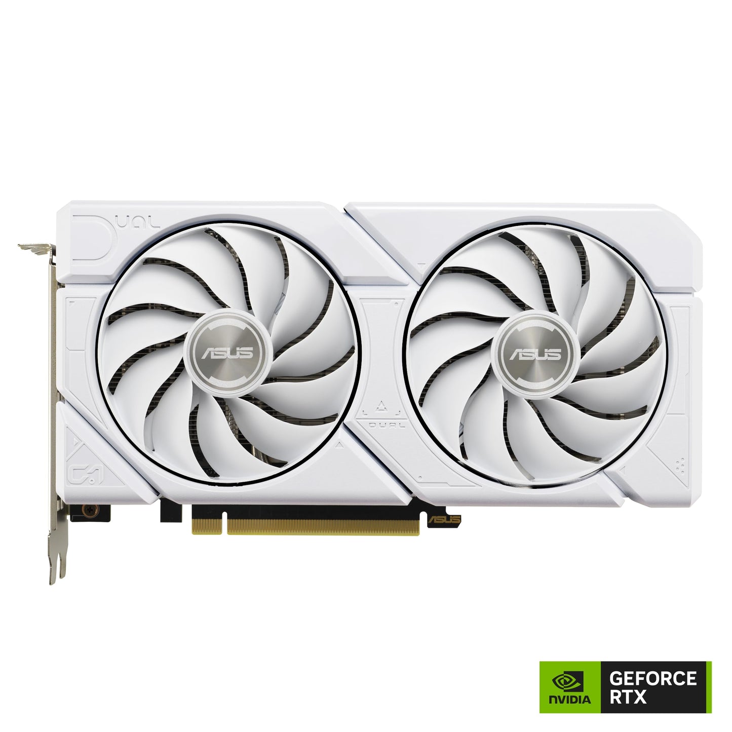 ASUS Dual NVIDIA GeForce RTX™ 5060 8GB GDDR7 White OC Edition Graphics Card, Desktop (PCIe 5.0, DLSS 4, HDMI 2.1b, DisplayPort 2.1b, 2.5-Slot, Axial-tech Fan, Dual BIOS), 3 Year Warranty