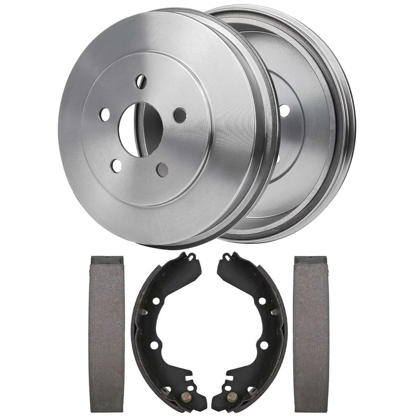 Detroit Axle - Front Brake Kit for Chevrolet GMC Silverado Suburban Sierra Savana Yukon XL 1500 Tahoe Cadillac Escalade Disc Brake Rotors Ceramic Brakes Pads Replacement : 12" inch Rotor