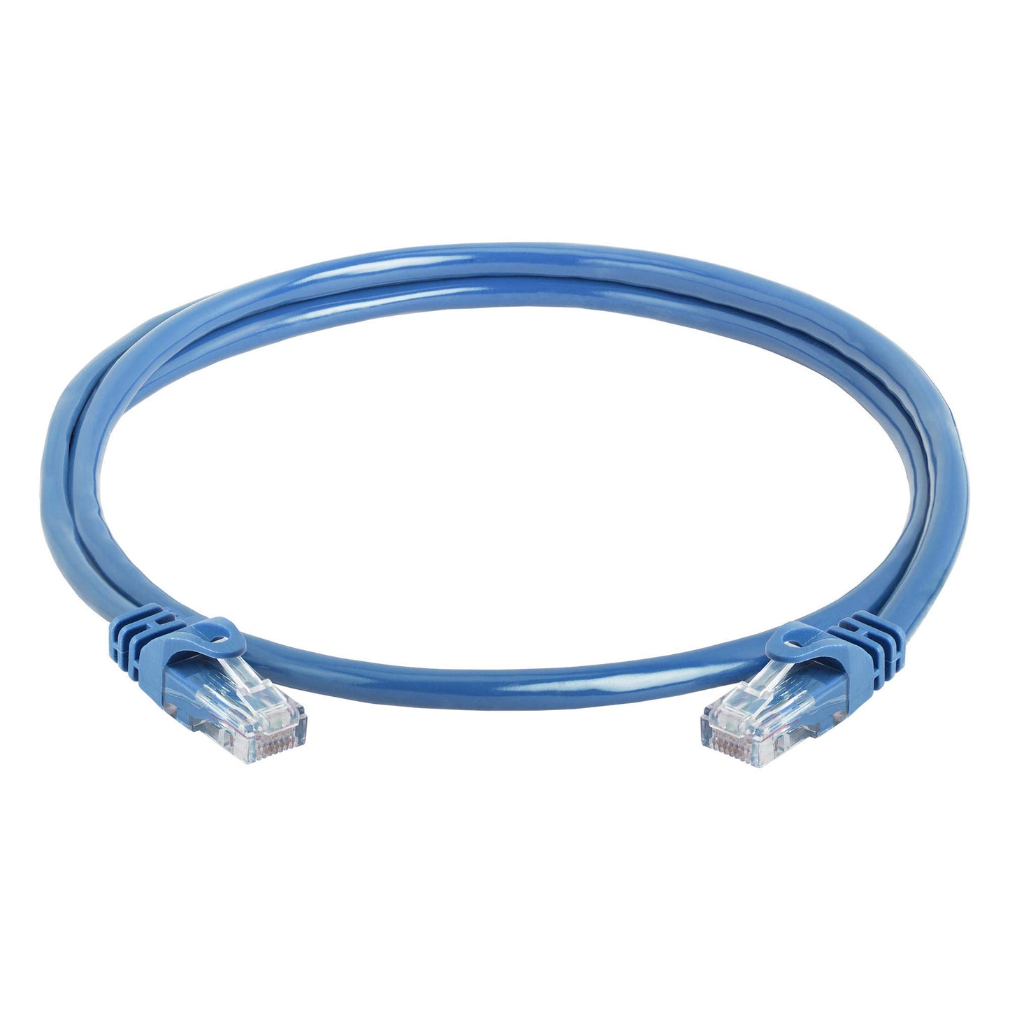 Cmple - RJ45 Cat-6 Ethernet Patch Internet Cable, High Speed Cat6 Network Cable 10 Gigabit, Cat 6 Ethernet LAN Cord with Gold Plated RJ45 Connectors - 5 Feet Yellow