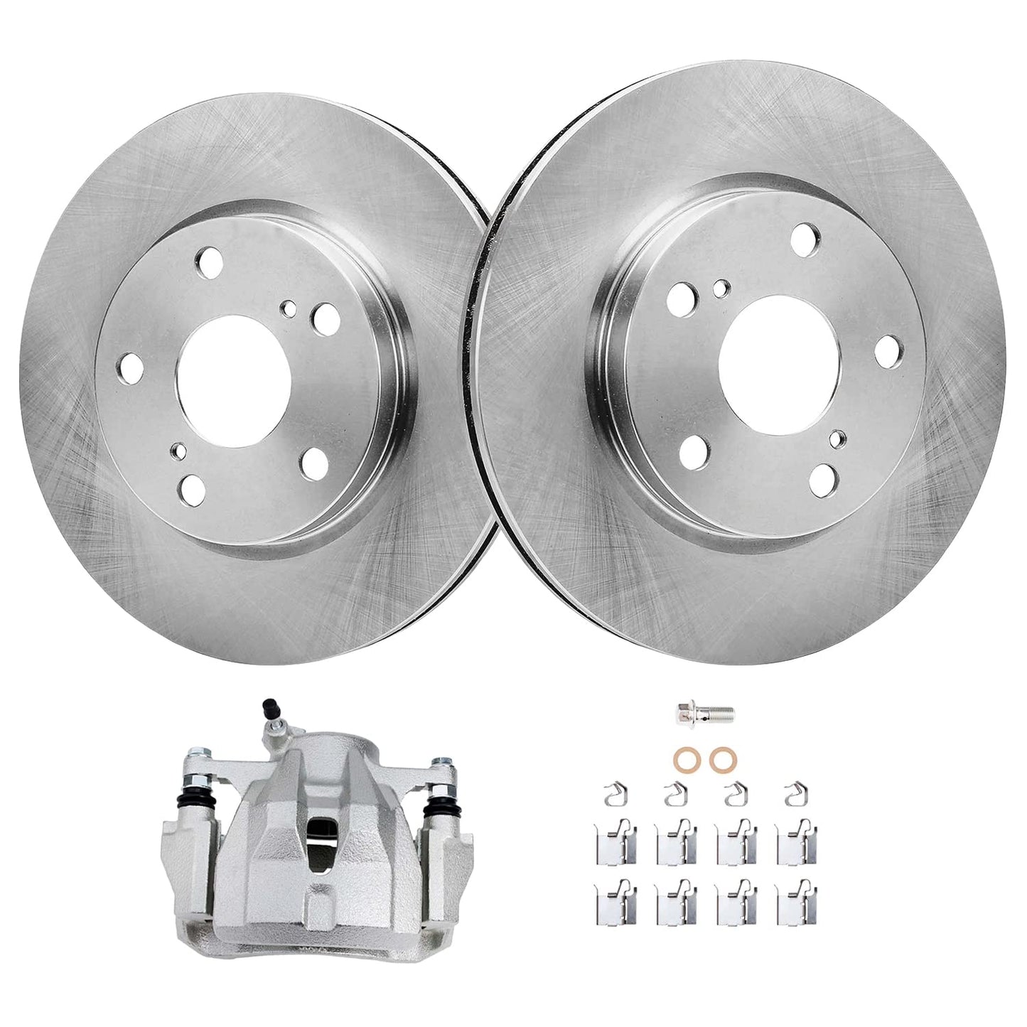 Detroit Axle - Rear Brake Kit for Nissan Altima Maxima Juke Sentra Disc Brake Rotors and Ceramic Brakes Pads Replacement: 11.46" inch Rotor