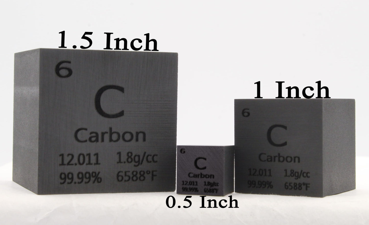 99.95% Pure 1" Inch Copper Cube - Element Design with Certificate of Authenticity