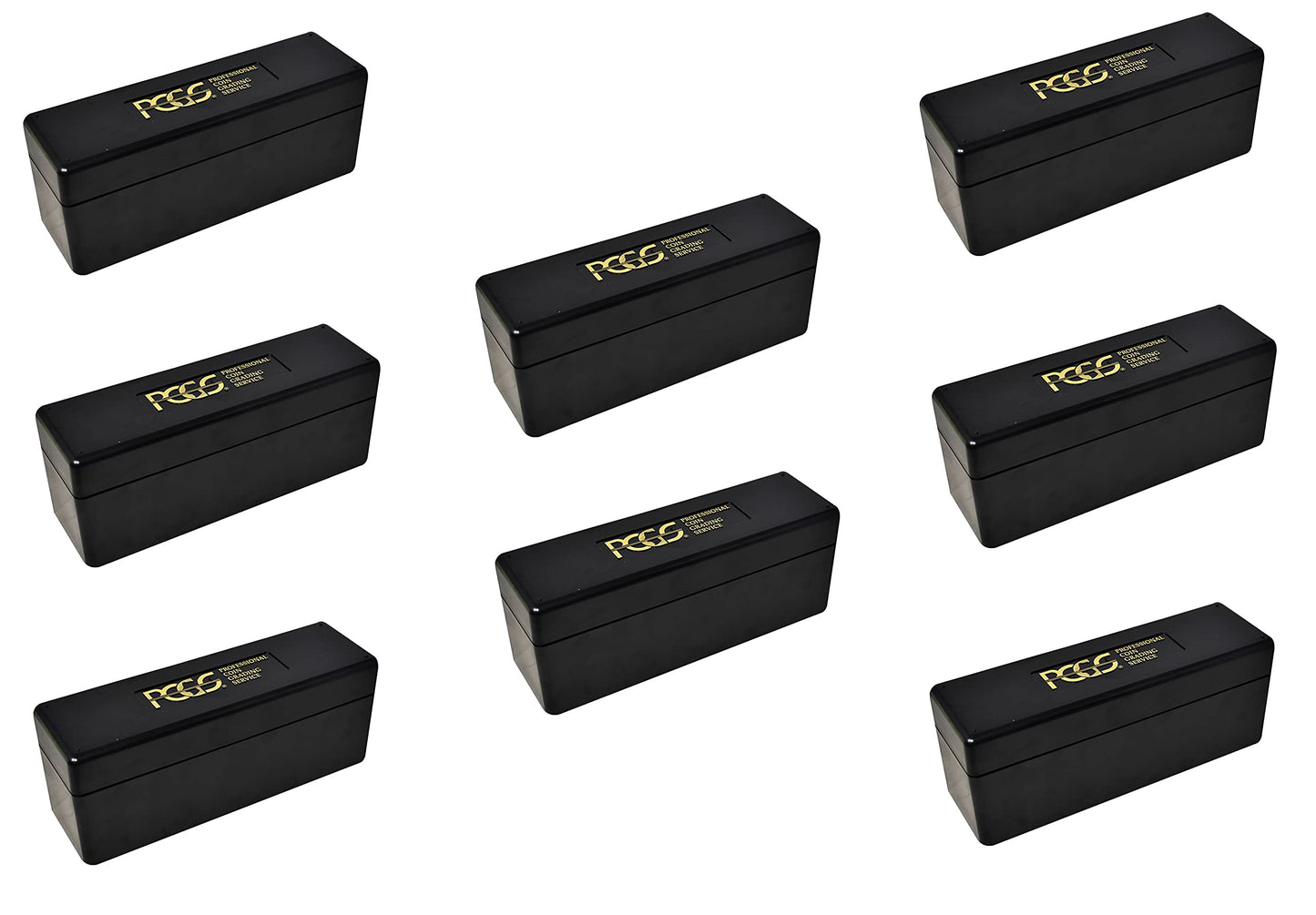 PCGS Plastic Storage Box for 20 Slab Coin Holders Black