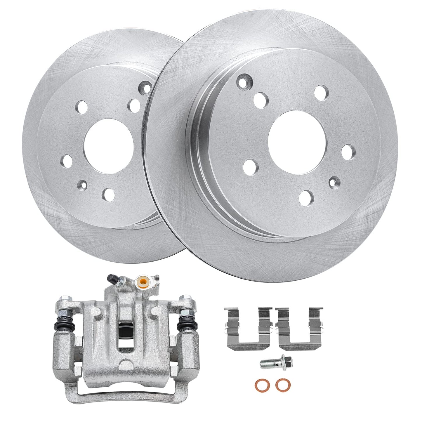 Detroit Axle - Front Brake Kit for 2010-21 Ford Expedition F-150 Lincoln Navigator Disc Brake Rotors Ceramic Brakes Pads 2011 2012 2013 2014 2015 2016 2017 2018 2019 2020 Replacement