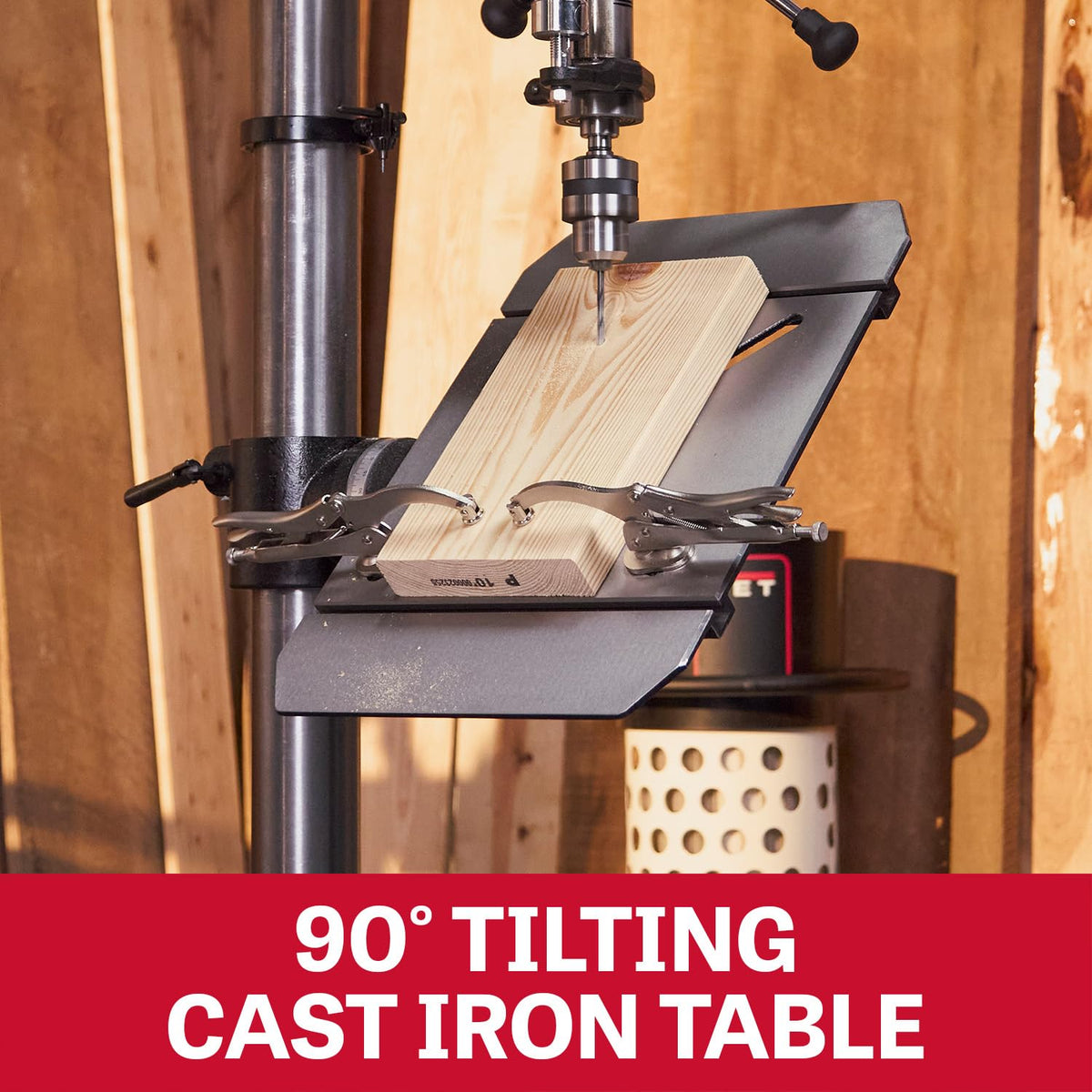JET 20-Inch Smart Drill Press, Variable Speed, 1.5 HP, 115/230V 1Ph (JDP-20S)