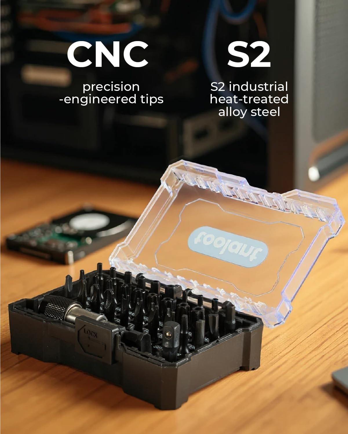 toolant Triangle Screwdriver Set,S2 Steel Triangle Bit Set(2" long Magnetic Heads),1/4 Hex-Shank Tamper-Proof Security Bit Set,Sizes: TA12,TA14,TA16,TA18,TA20,TA23,TA25,TA27 (x2),TA30