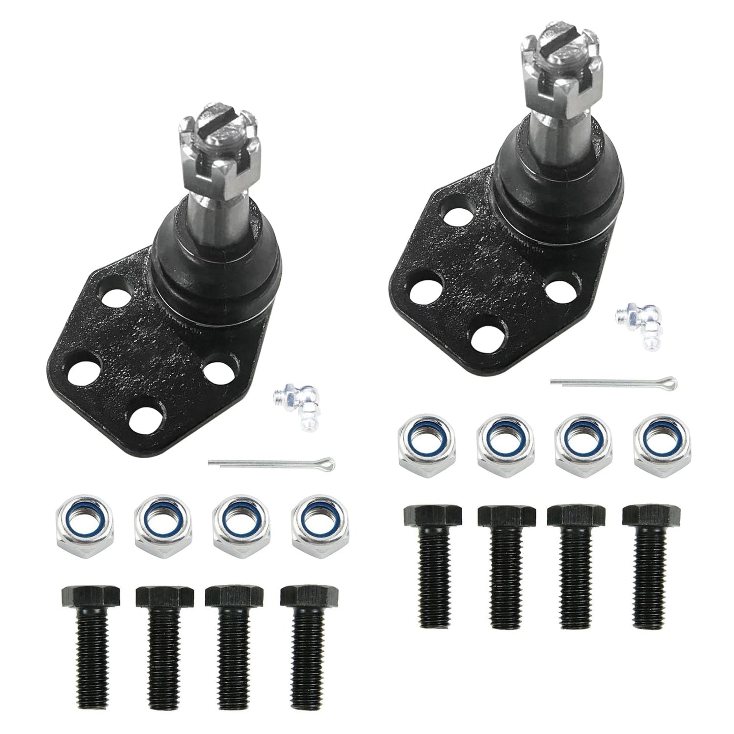 Detroit Axle - Front Lower Ball Joints for Chevy GMC Silverado Sierra Suburban Yukon XL Avalanche 1500 Express Savana 2500 Tahoe Cadillac Escalade ESV EXT Replacement