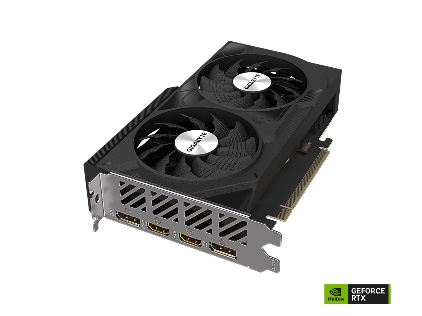 GIGABYTE GeForce RTX 5060 WINDFORCE OC 8G Graphics Card, Cooling System, 8GB 128-bit GDDR7, PCIe 5.0, Manufactured by NVIDIA, DisplayPort & HDMI - Video Output Interface, GV-N5060WF2OC-8GD Video Card