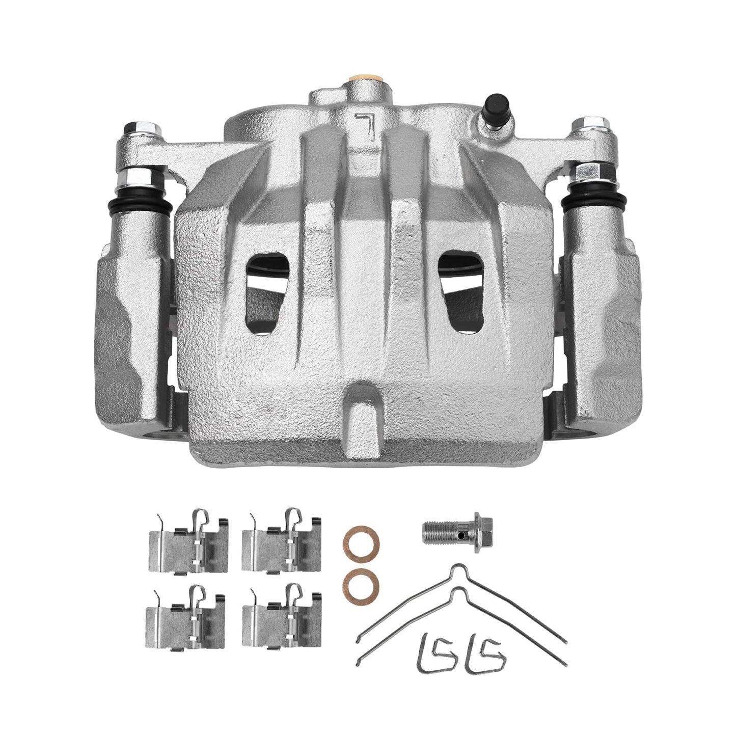 Detroit Axle - Front Brake Kit for 06-11 Honda Civic 2006 2007 2008 2009 2010 2011 Disc Brake Rotors Ceramic Brakes Pads Replacement Brake Kit