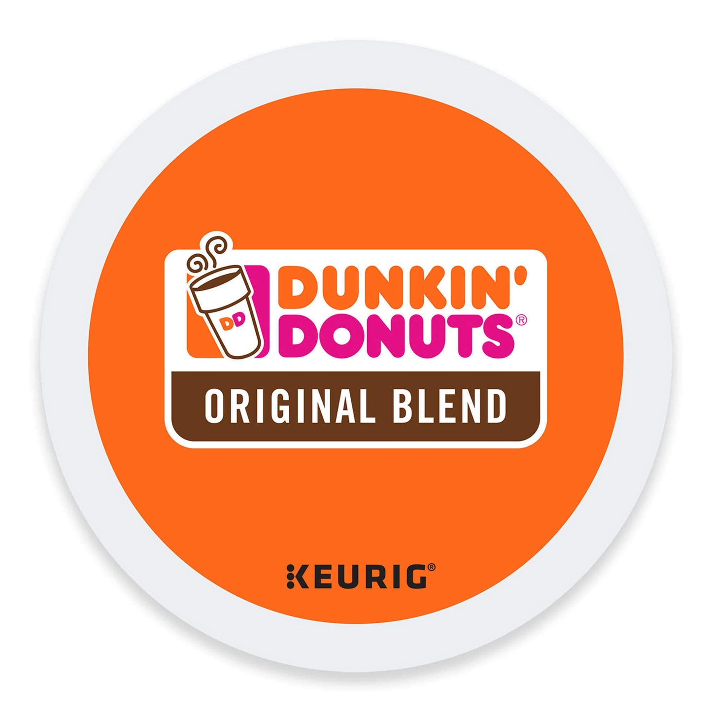 Dunkin' Donuts 2091512 Original Blend Coffee K-Cup Pods Medium Roast 44/Box (006933)