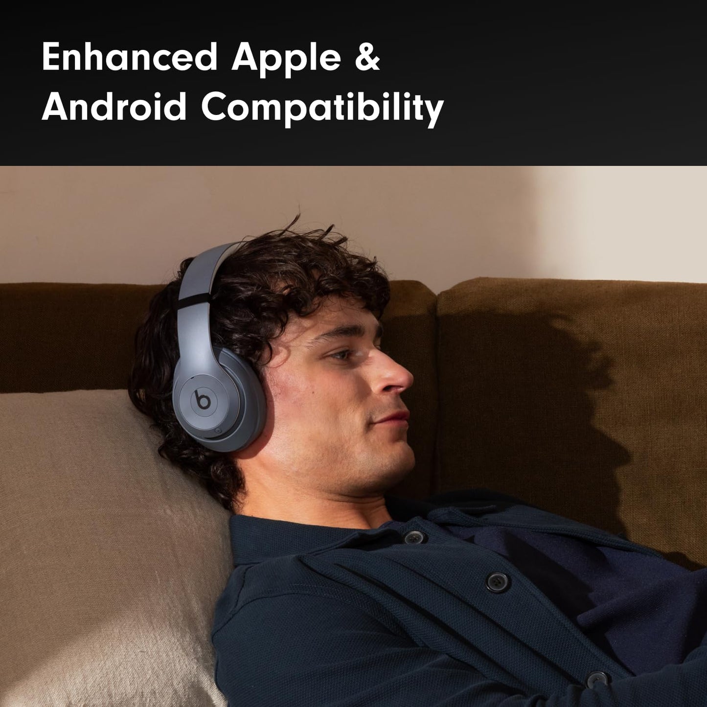Beats Studio Pro Premium Wireless Over-Ear Headphones- Up to 40-Hour Battery Life, Active Noise Cancelling, Great for Travel & Commuting, USB-C Lossless Audio, Apple & Android Compatible - Navy