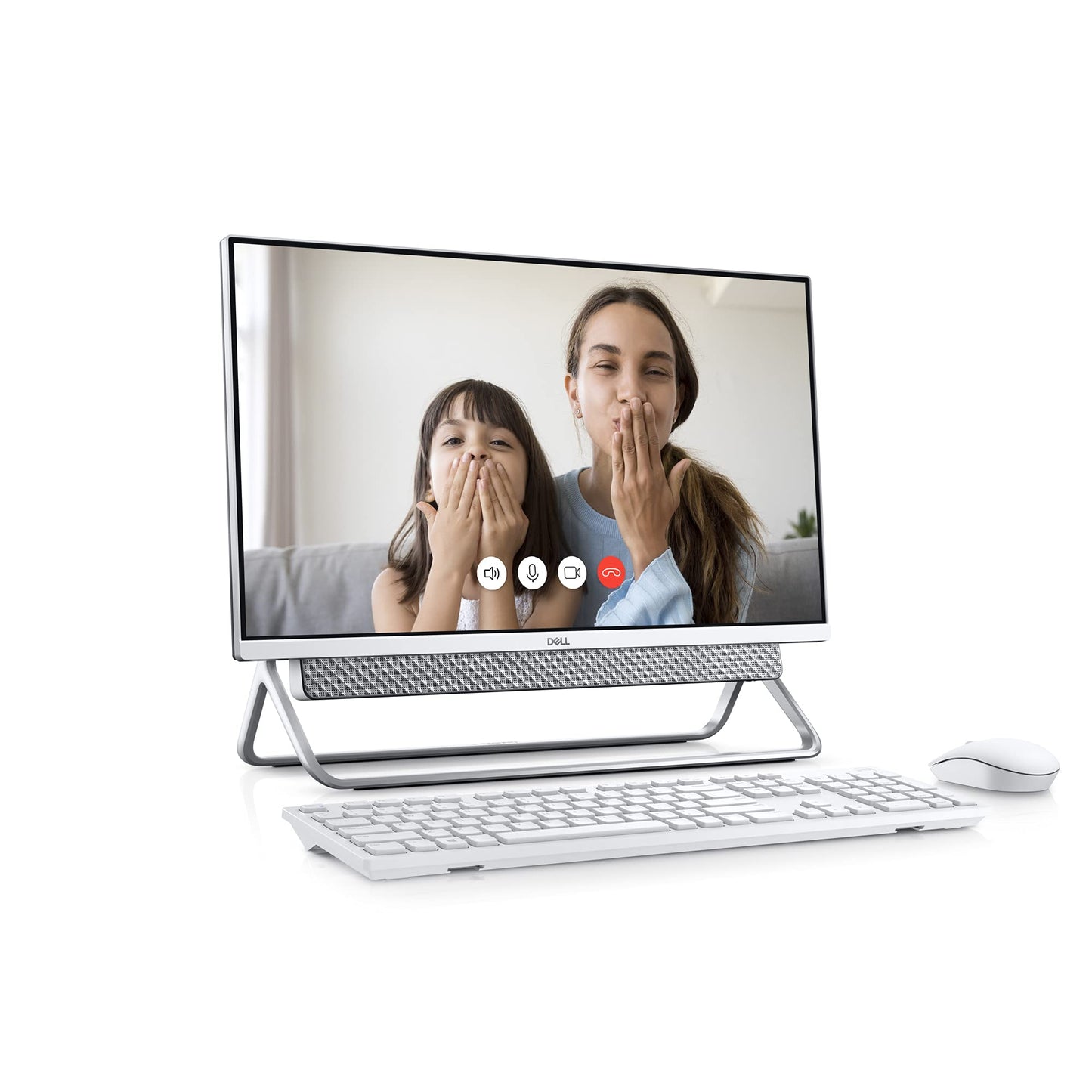 Dell All-in-One 27" Desktop - 27 inch FHD Touchscreen, Intel Core 7 150U (Up to 5.4GHz), NVIDIA GeForce MX570A, 32GB DDR5 RAM, 1TB SSD, Windows 11 Pro for Office & Home Work - White