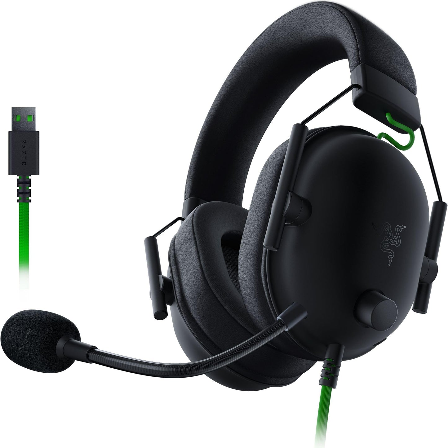 Razer BlackShark V2 X Xbox Gaming Headset: 50mm Drivers - Cardioid Mic - Lightweight - Comfortable, Noise Isolating Earcups - for Xbox Series X, Series S, PS5, PC, Switch via 3.5mm Audio Jack - Black