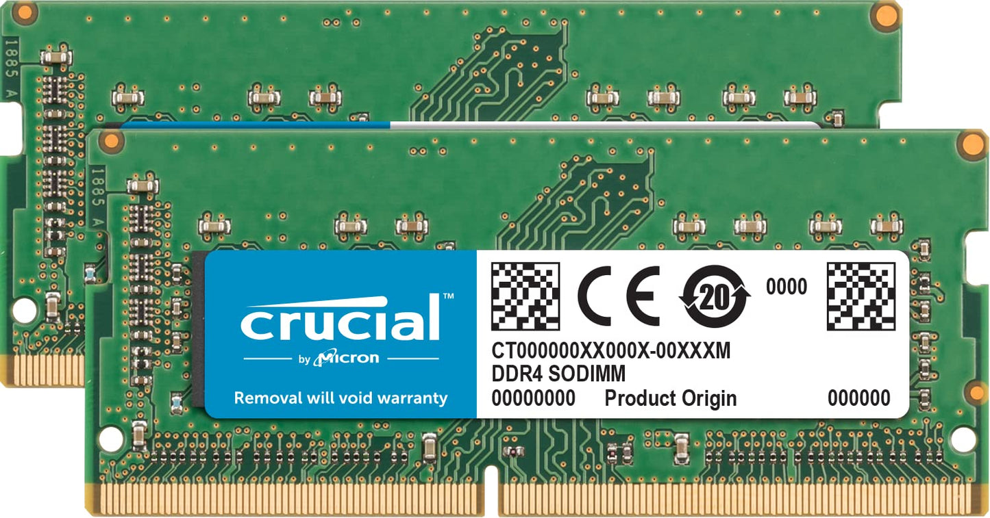 Crucial RAM 8GB DDR4 2666 MHz CL19 Laptop Memory CT8G4SFRA266