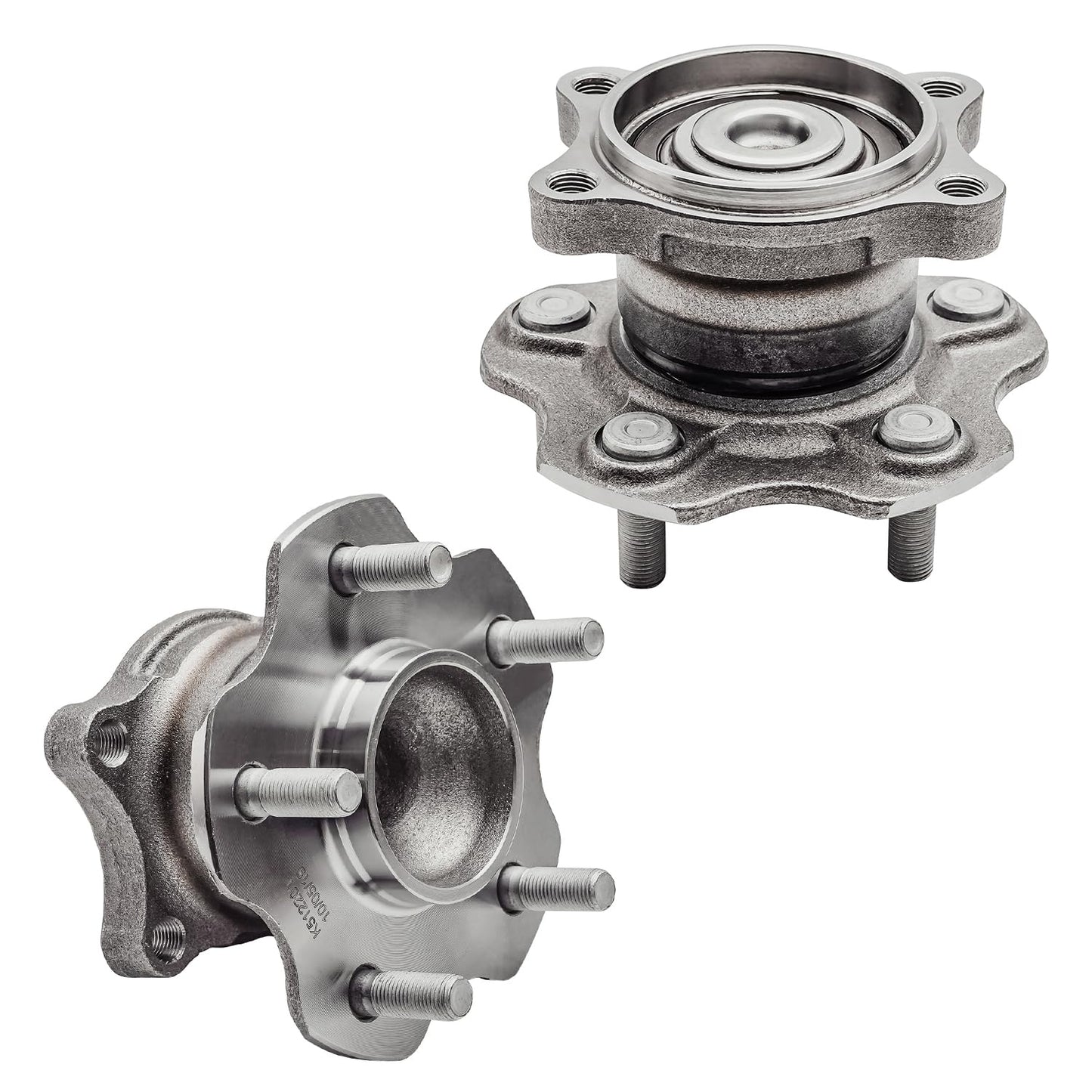 Detroit Axle - Pair 2WD Front Wheel Bearing Hub Assembly for 99-06 Chevy Silverado Sierra 1500, 00-06 Suburban 1500 Tahoe Yukon GMC Yukon XL 1500, 02-06 Cadillac Escalade 6 Lugs [with ABS]