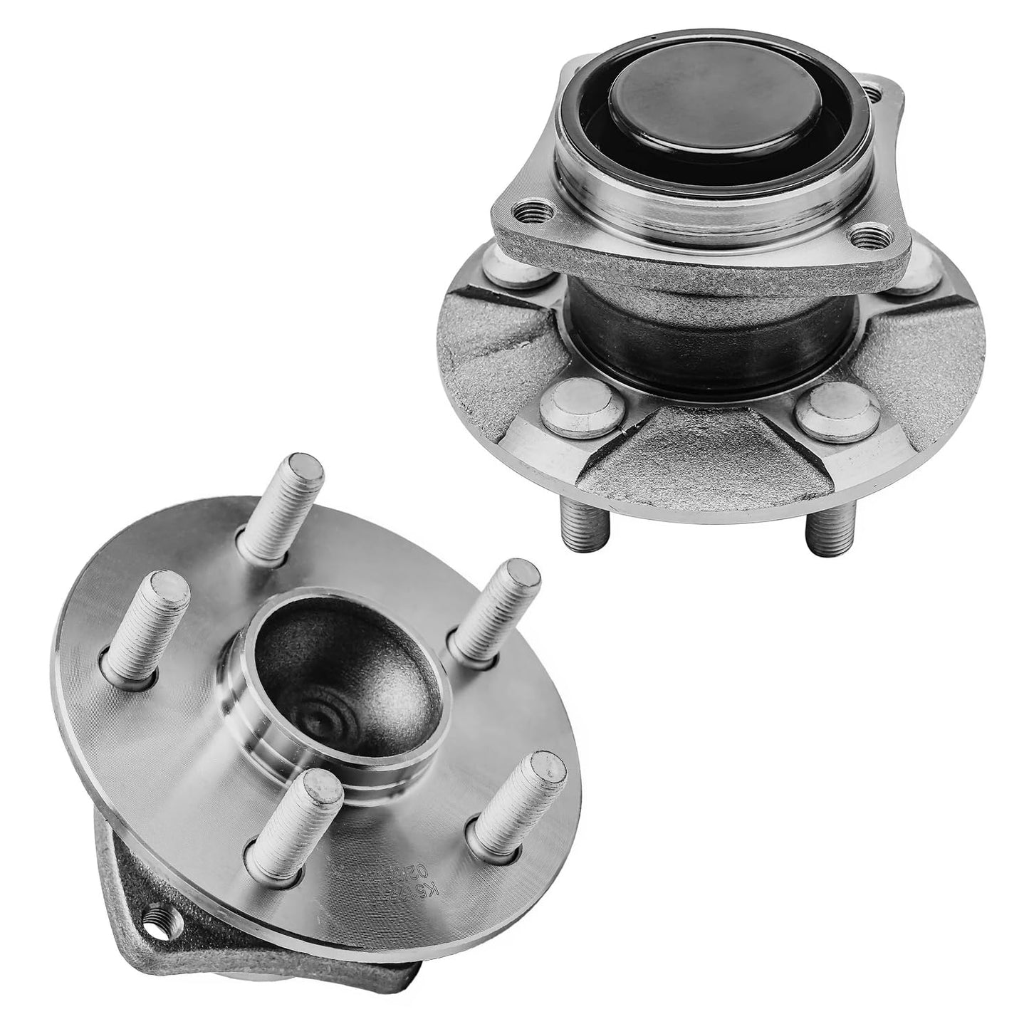 Detroit Axle - Pair 2WD Front Wheel Bearing Hub Assembly for 99-06 Chevy Silverado Sierra 1500, 00-06 Suburban 1500 Tahoe Yukon GMC Yukon XL 1500, 02-06 Cadillac Escalade 6 Lugs [with ABS]