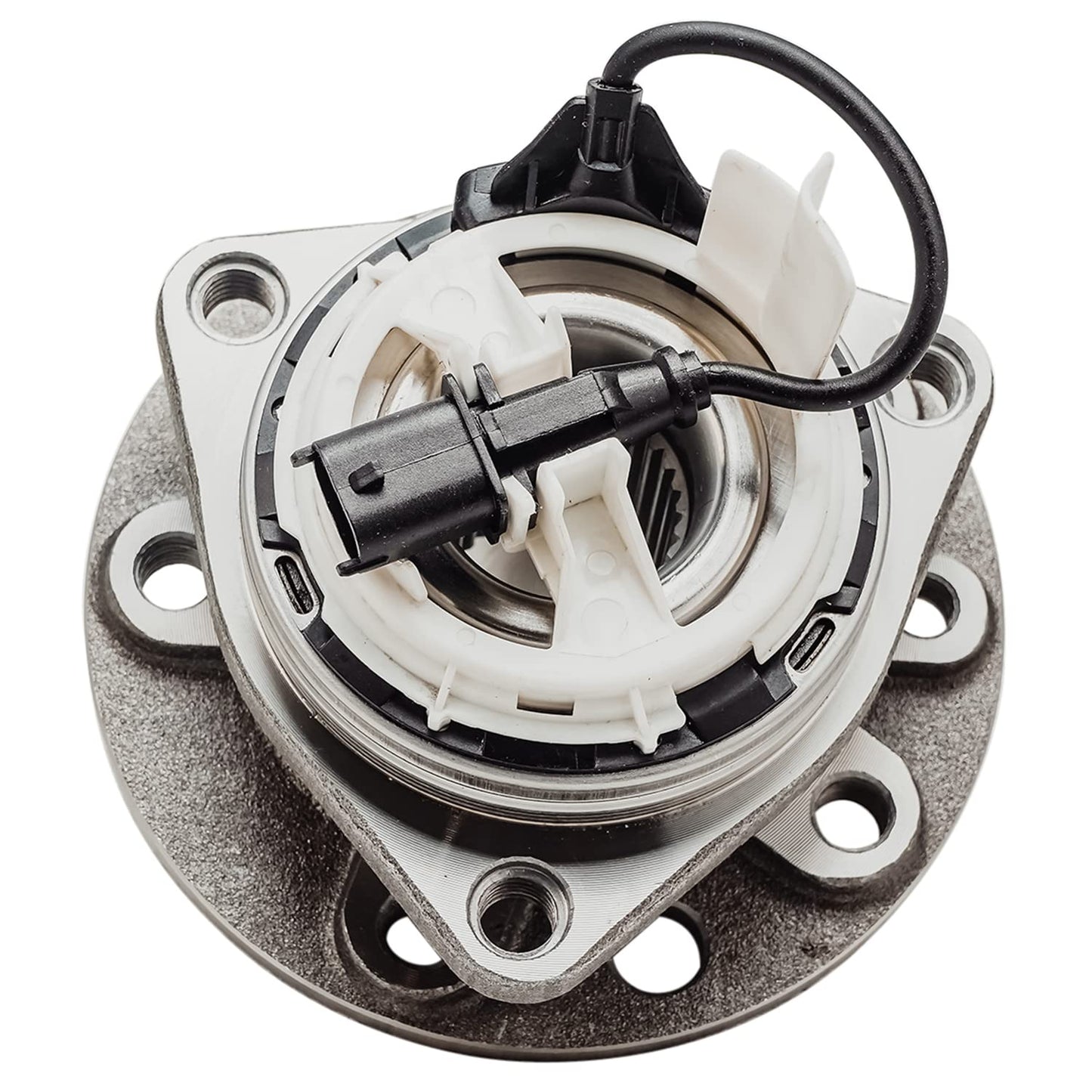 Detroit Axle - 4WD Front Wheel Bearing Hub for Ford F-250 F-350 Super Duty 2011-2016, Replacement 2012 2013 2014 2015 F-250 F-350 Super Duty (SRW Models) Wheel Bearing and Hub Assembly