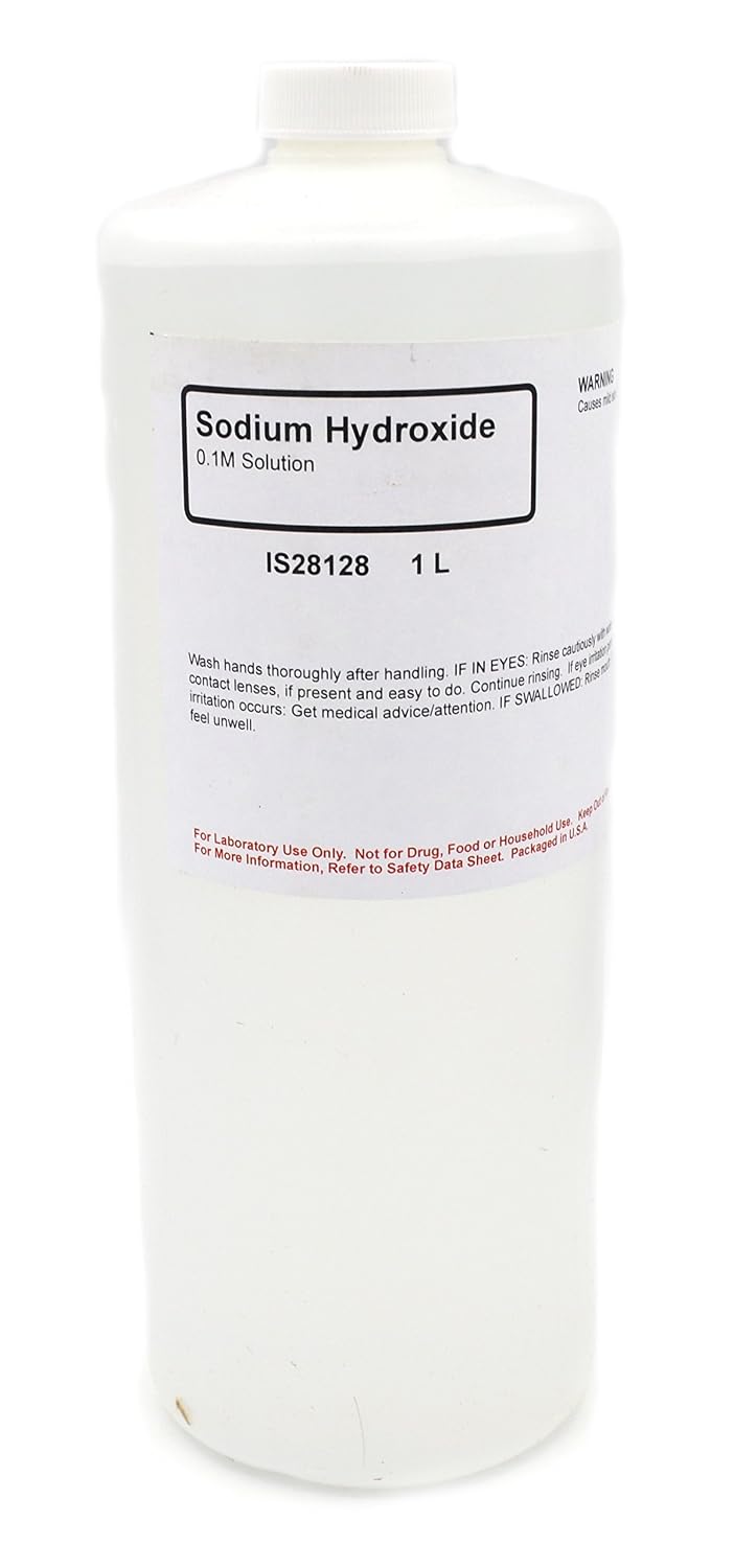 Sodium Hydroxide Solution, 0.1M, 1L - The Curated Chemical Collection