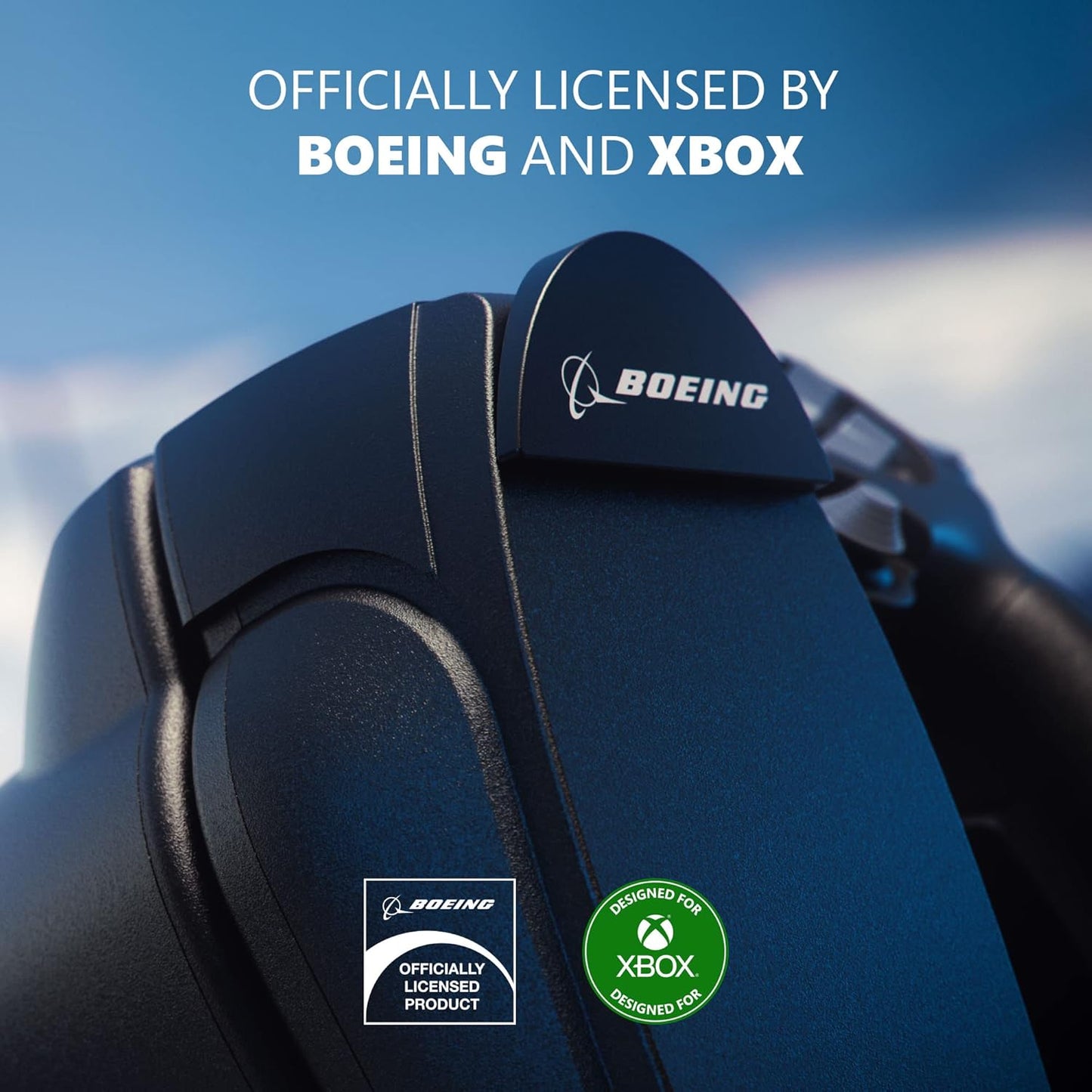 Thrustmaster TCA Yoke & Quadrant Boeing Edition Flight Pack - XBOX & PC | 787 Dreamliner replica, pendular motion, throttle unit with autopilot, metal build, 35 action buttons, 2 extra axes, for MSFS