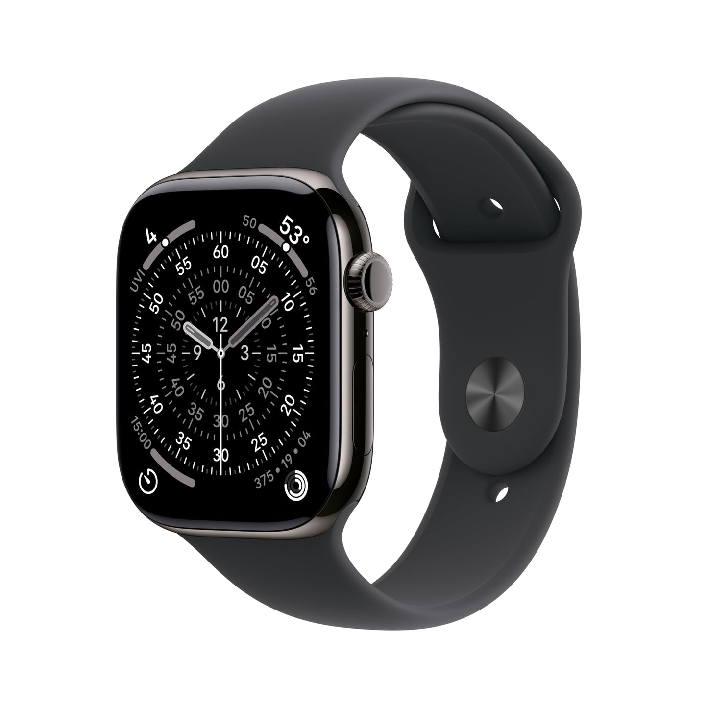 Apple Watch Series 11 [GPS 42mm] Smartwatch with Rose Gold Aluminum Case with Light Blush Sport Band - S/M. Sleep Score, Fitness Tracker, Health Monitoring, Always-On Display, Water Resistant
