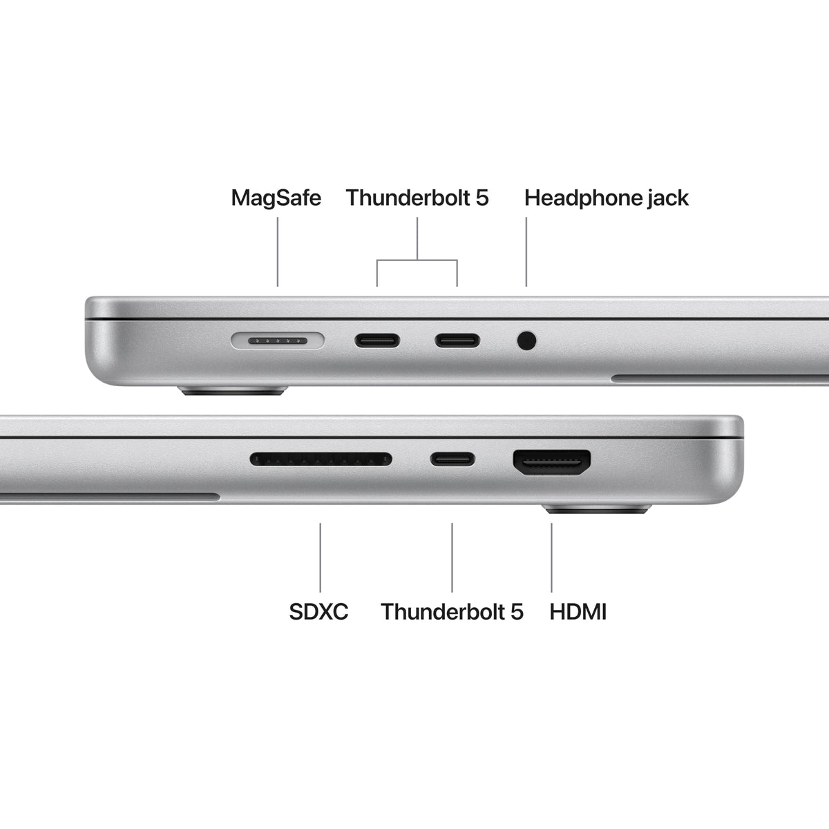 Apple MacBook Pro Laptop with M5 Max, 18‑core CPU, 40‑core GPU: Standard 16.2-inch Display, 64GB Unified Memory, 2TB SSD Storage; Space Black