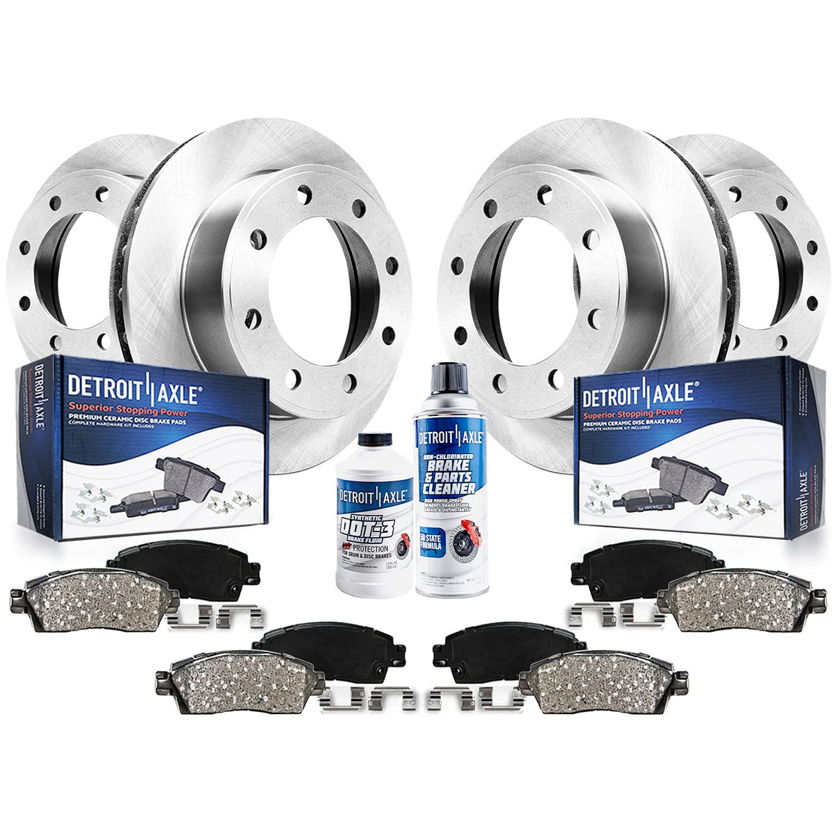 Detroit Axle - Brake Kit for 2006-2018 Toyota Rav4