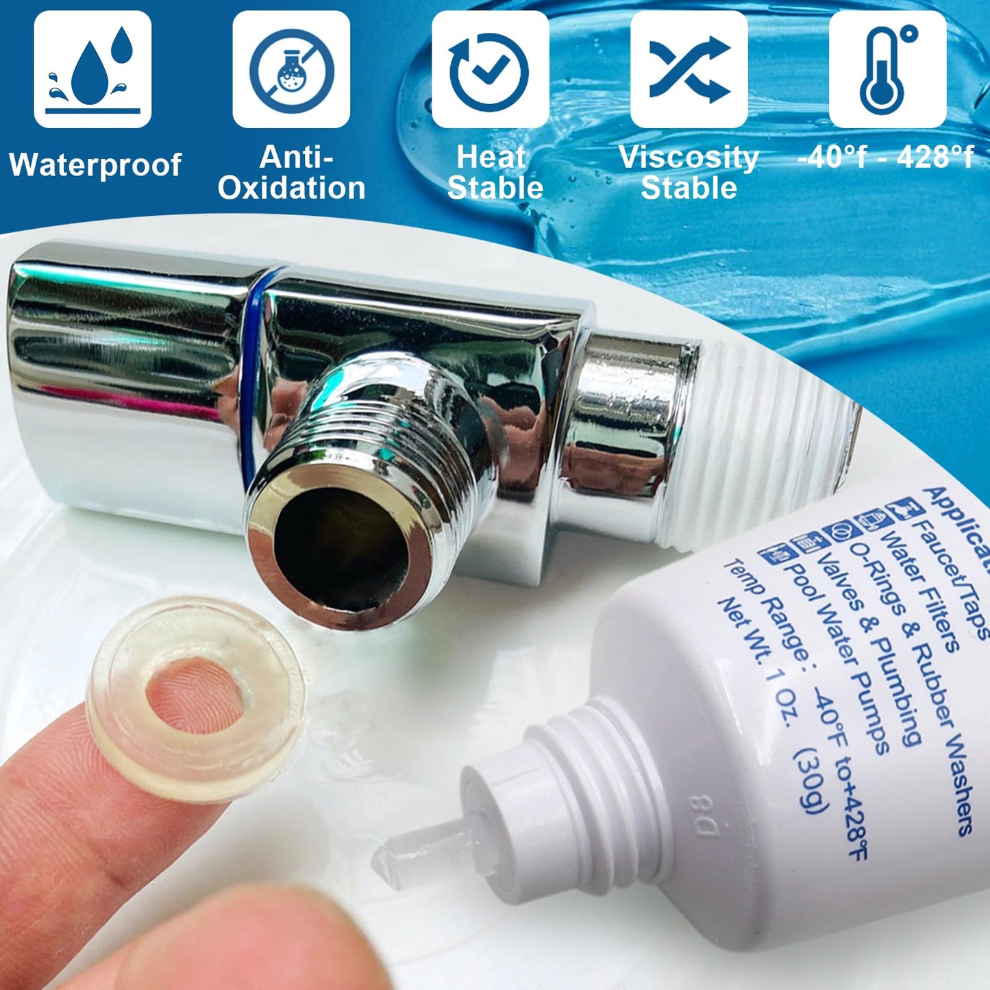 ZDBB Wood Drawer Wax Lubricant Paste Door Lubricant Wear-Resistant Eliminate Sticking Noise Loosen Drawer Slide Grease for Wood Furniture, Window Track, Sliding Glass Doors, Hinges, 1 oz 1-Pack