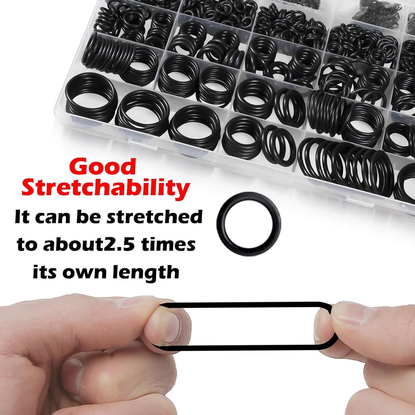 ZDBB 920 PCS 18 Size Rubber O-Ring + 19 Size Rubber Washers Assortment Kits for Plumbing Faucet Water Pipe Garden Hose Washers Shower Heads Gasket
