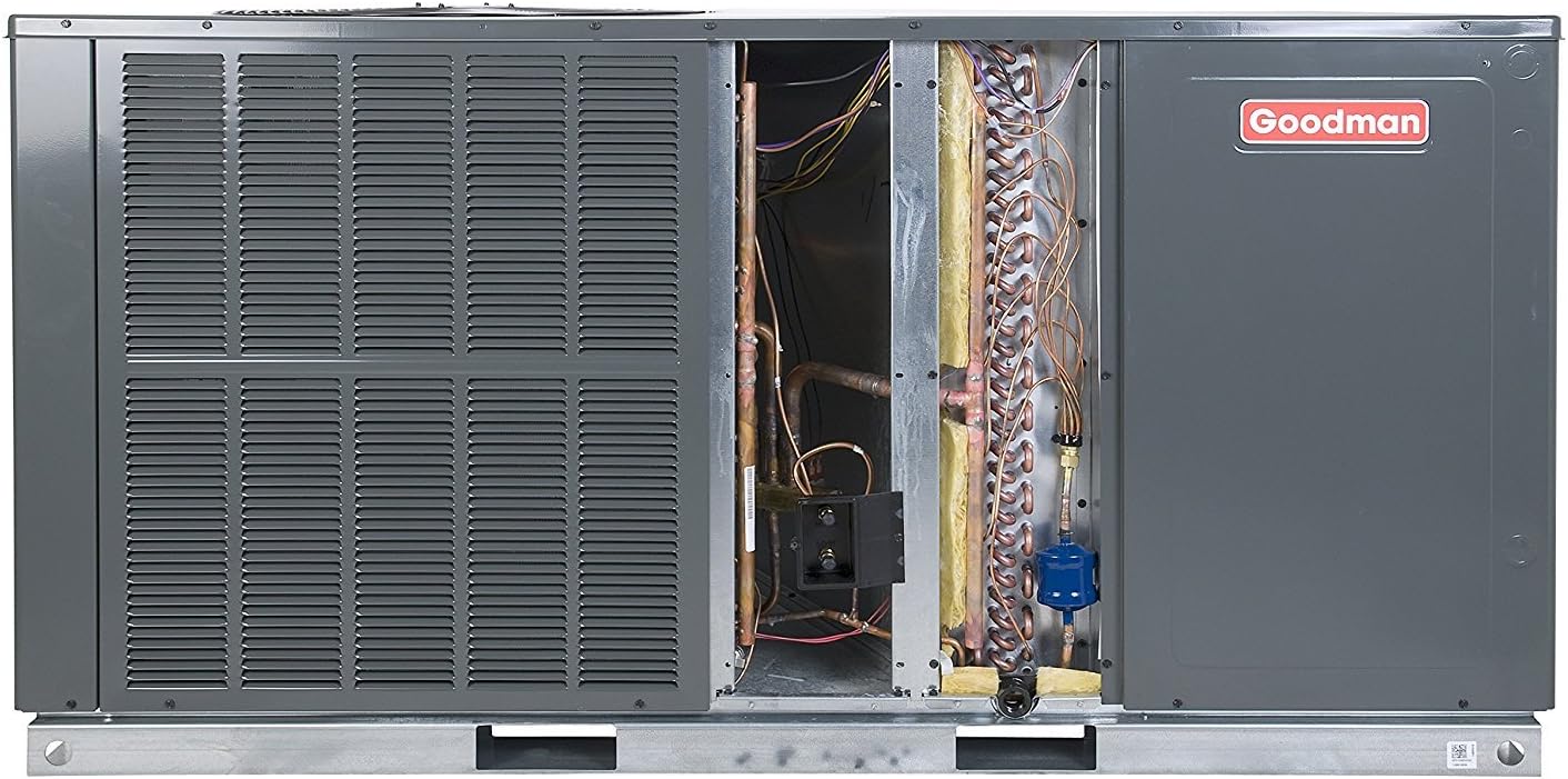 Goodman 3 TON 13.4 SEER2 Horizontal AC Only Packaged Unit (GPCH33631)