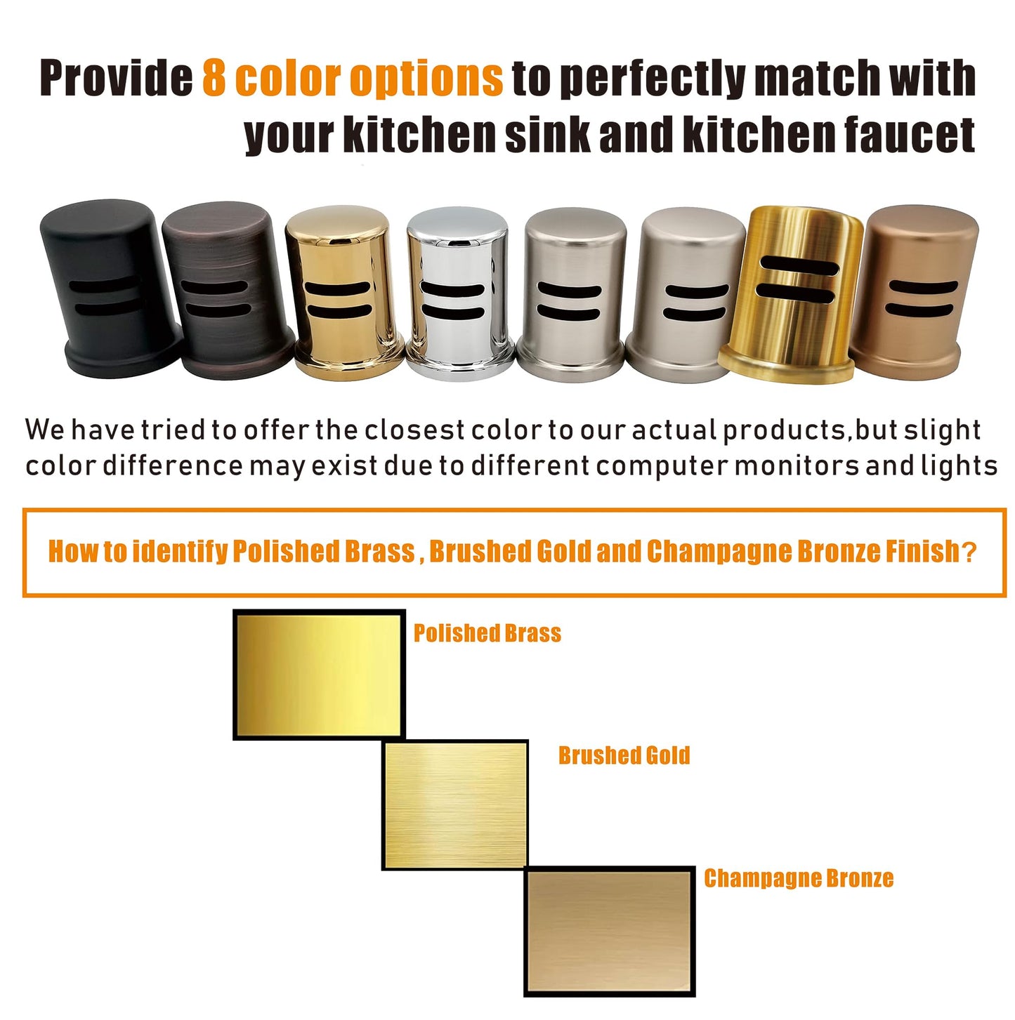 Dishwasher Air Gap Cover Black only, Skirted, Replacement Black air gap dishwasher,Solid Brass,Matte Black Finish