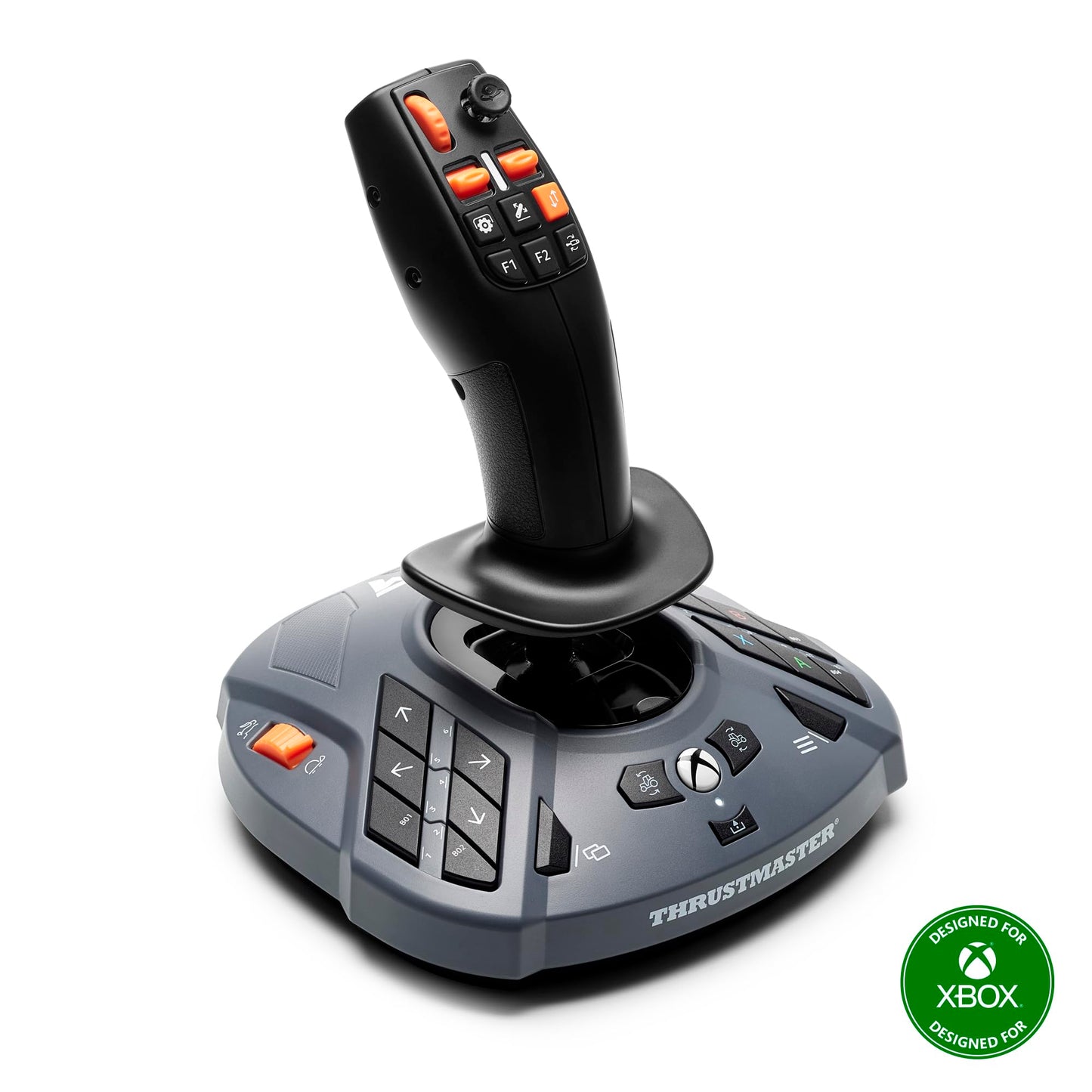 Thrustmaster SimTask FarmStick 3-Axis Farming Simulator Joystick - PC | Plug and play for FS25, 33 programable inputs, thumbwheel, mini-stick, triggers, rocker switches, H.E.A.R.T sensors