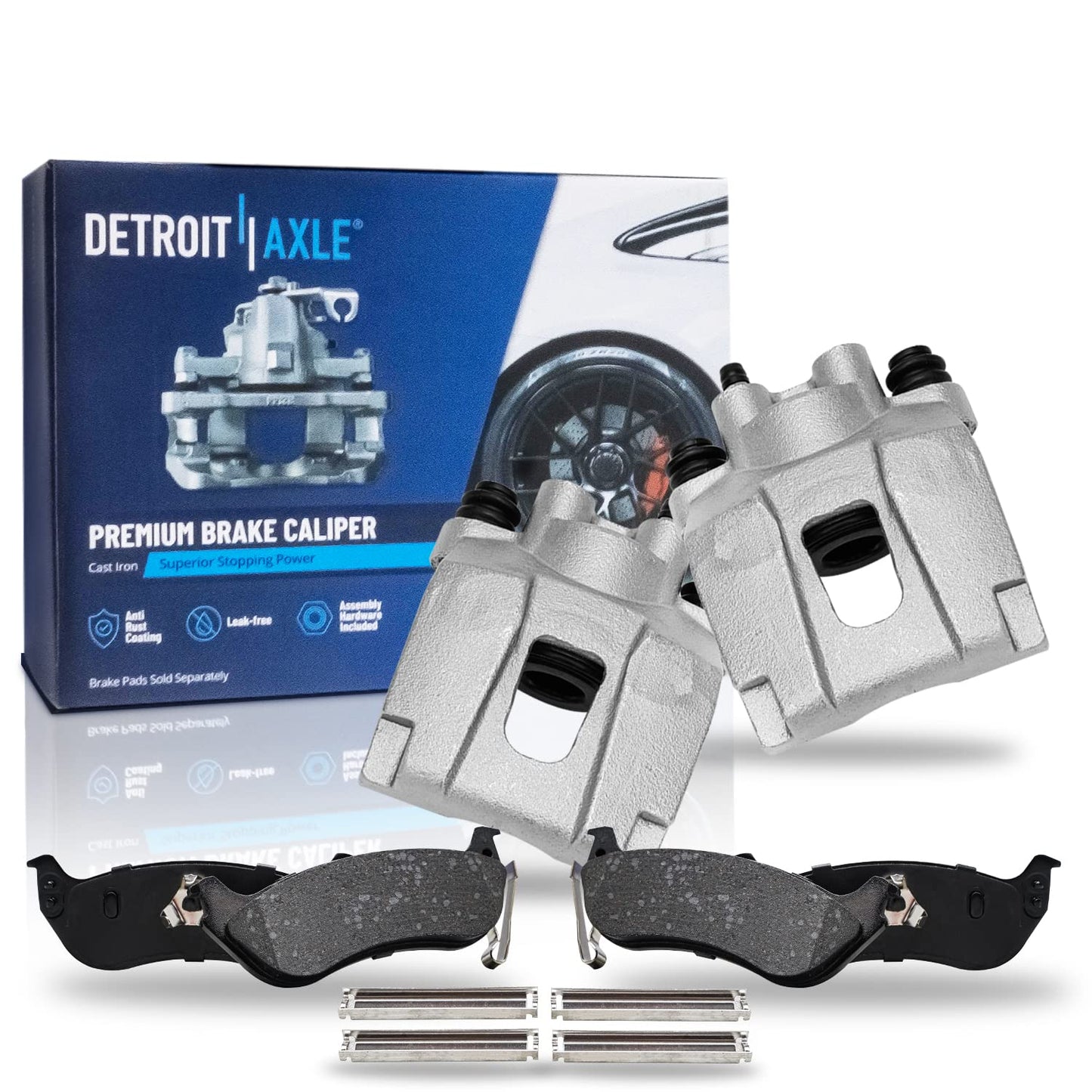 Detroit Axle - Rear Brake Kit for 2009-2019 Toyota Corolla 2010 2011 2012 2013 2014 2015 2016 2017 2018 Brake Drums Brakes Shoes Rear Replacement