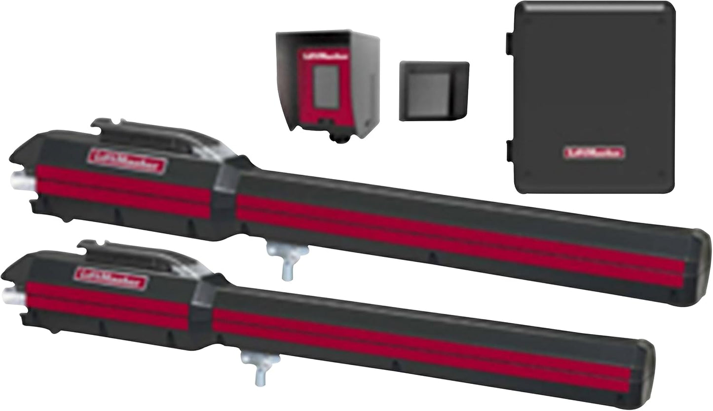 Liftmaster LA500PKGU 24VDC Residential/Light Commercial Dual Linear Actuator Kit, Battery Back Up, Receiver & Photocell Included!