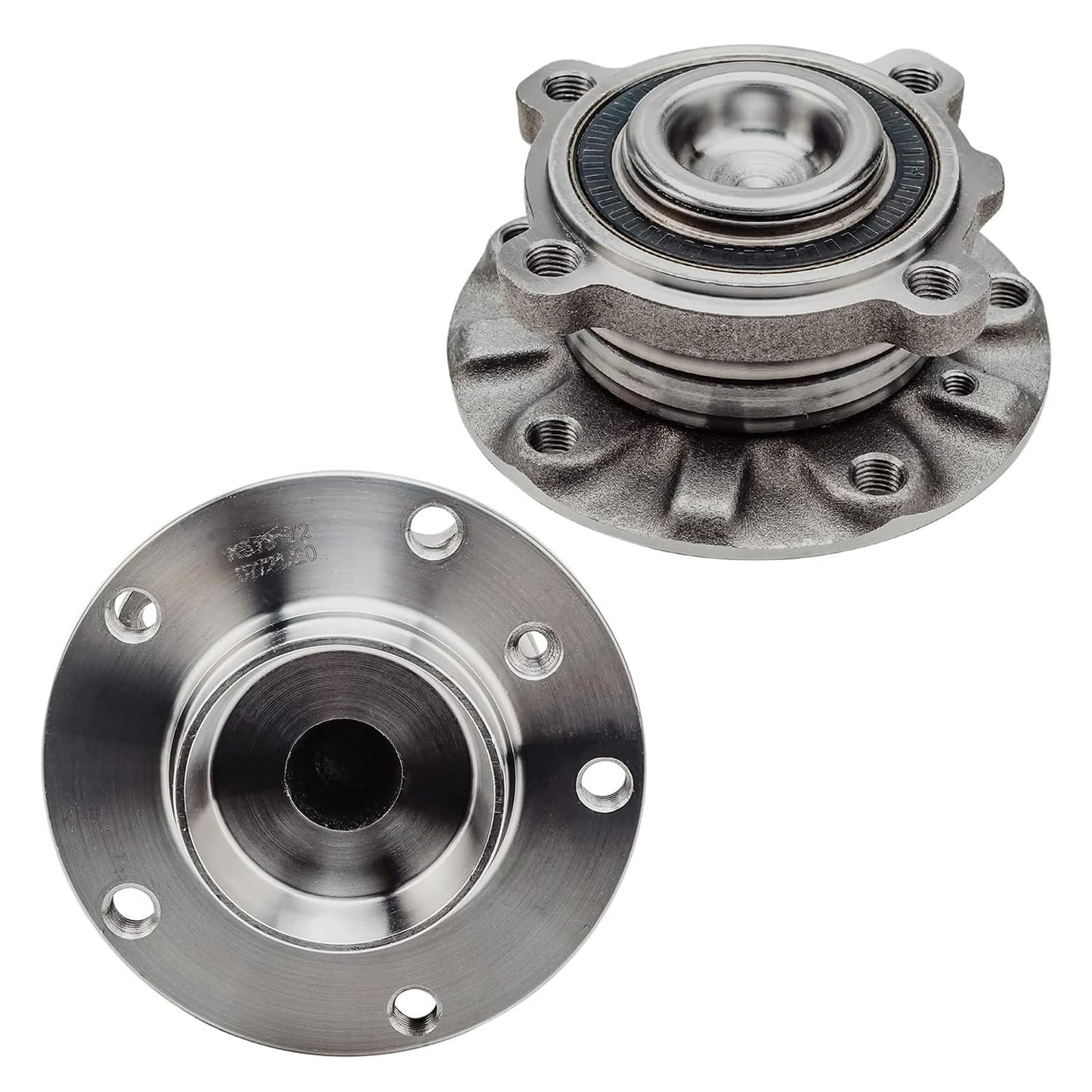 Detroit Axle - Pair 2WD Front Wheel Bearing Hub Assembly for 99-06 Chevy Silverado Sierra 1500, 00-06 Suburban 1500 Tahoe Yukon GMC Yukon XL 1500, 02-06 Cadillac Escalade 6 Lugs [with ABS]