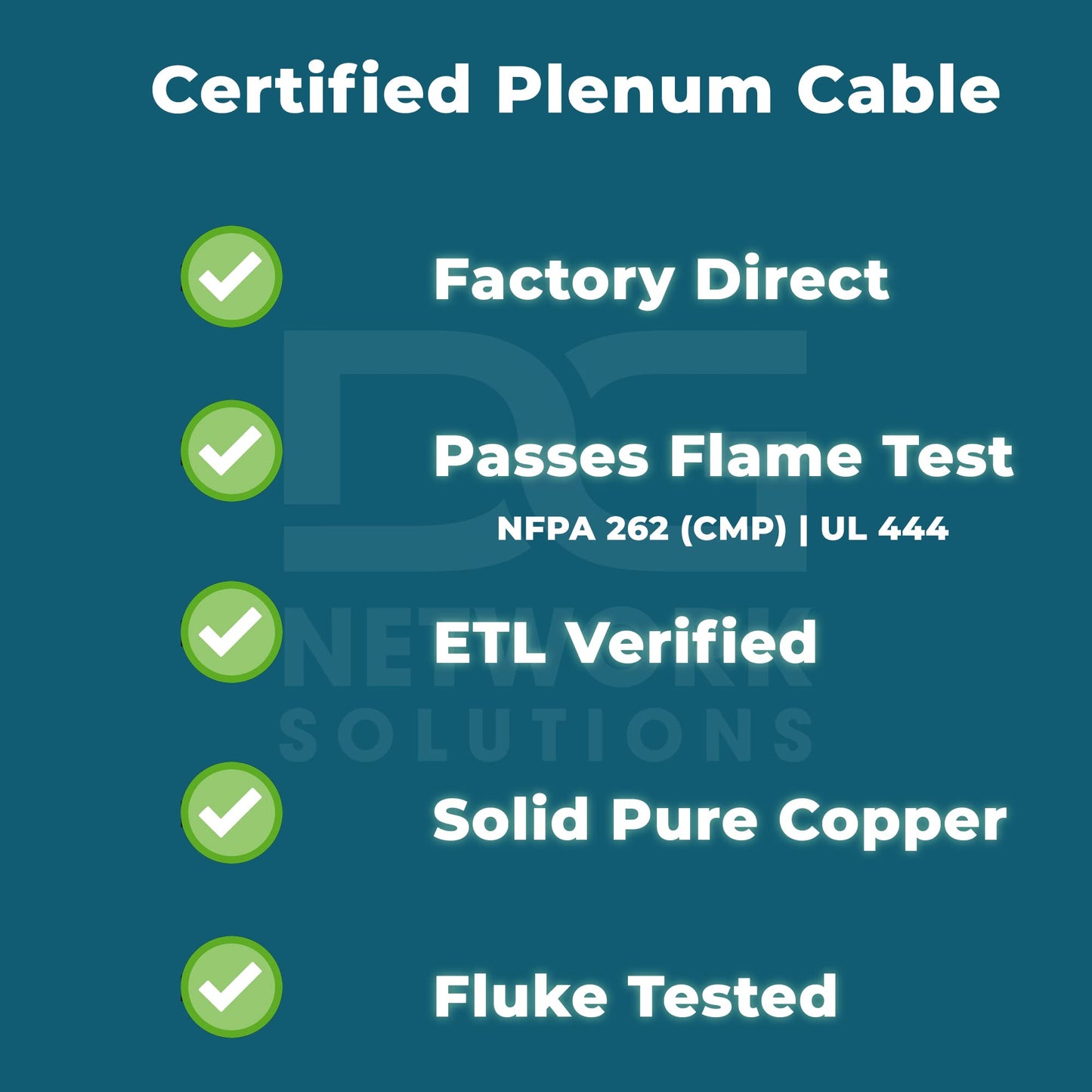 DG Cat6 Plenum (CMP), 1000ft, 600MHz, Unshielded, UTP, 23AWG, Solid Bare Copper, ETL Listed, Bulk Ethernet Cable, Easy Pull Box, Reelex Packaging, White