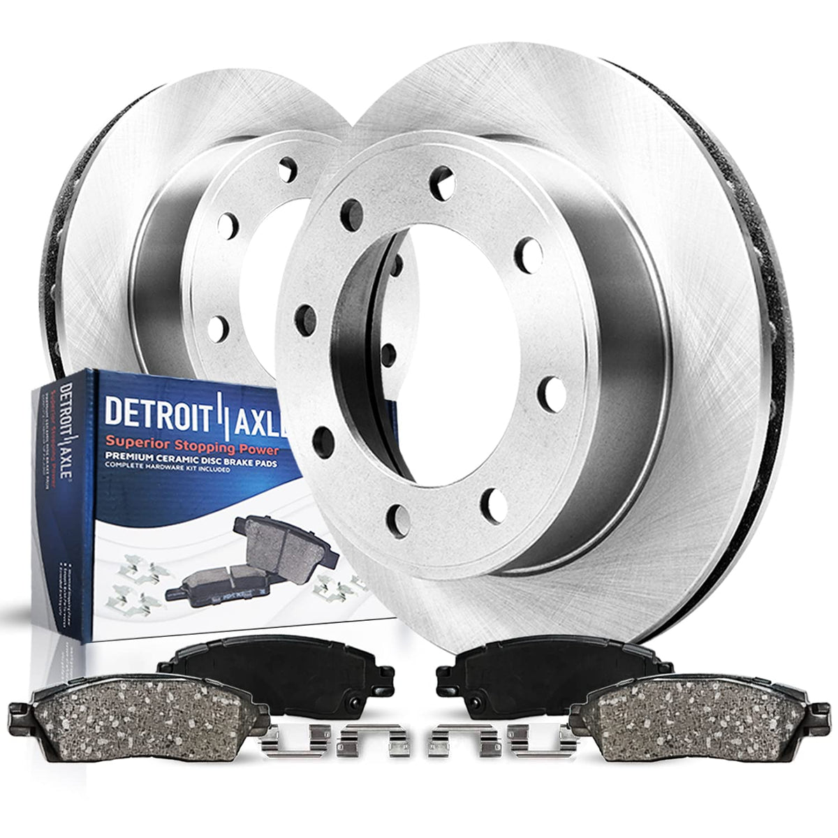Detroit Axle - Rear Brake Kit for 2018-2020 Chevy Equinox GMC Terrain