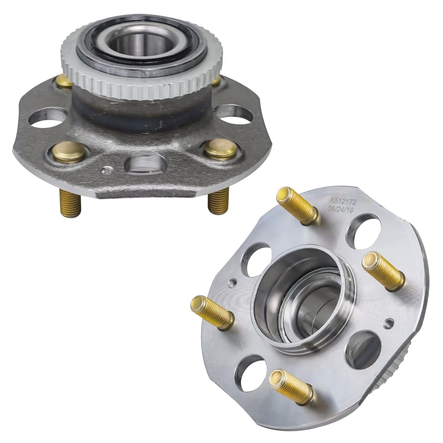 Detroit Axle - Pair 2WD Front Wheel Bearing Hub Assembly for 99-06 Chevy Silverado Sierra 1500, 00-06 Suburban 1500 Tahoe Yukon GMC Yukon XL 1500, 02-06 Cadillac Escalade 6 Lugs [with ABS]
