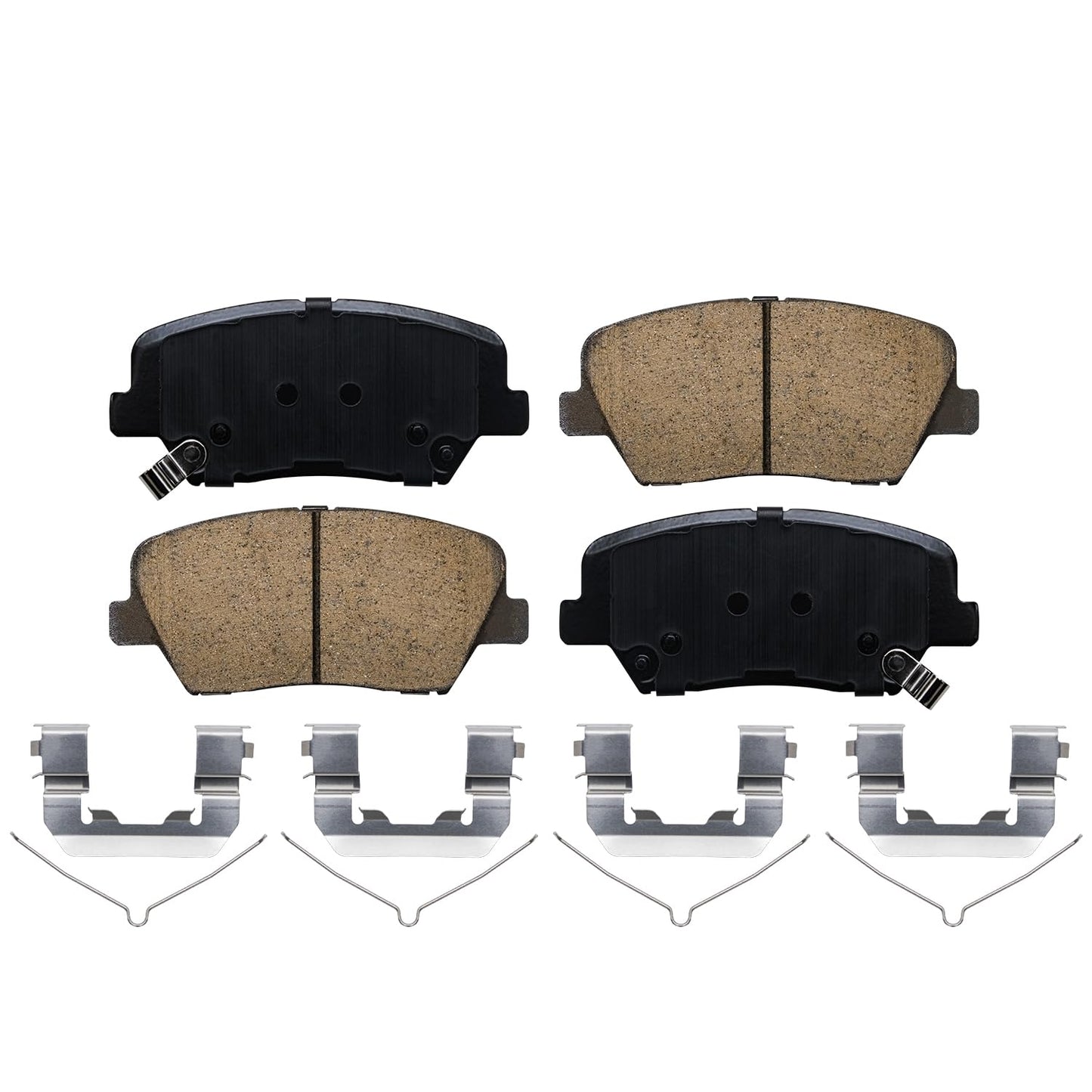 Detroit Axle - Front Brakes Kit for Chevrolet Equinox Impala Malibu Buick Regal LaCrosse Allure GMC Terrain Saab 9-5 Disc Brake Rotors Ceramic Brakes Pads : 12.64'' inch Rotor