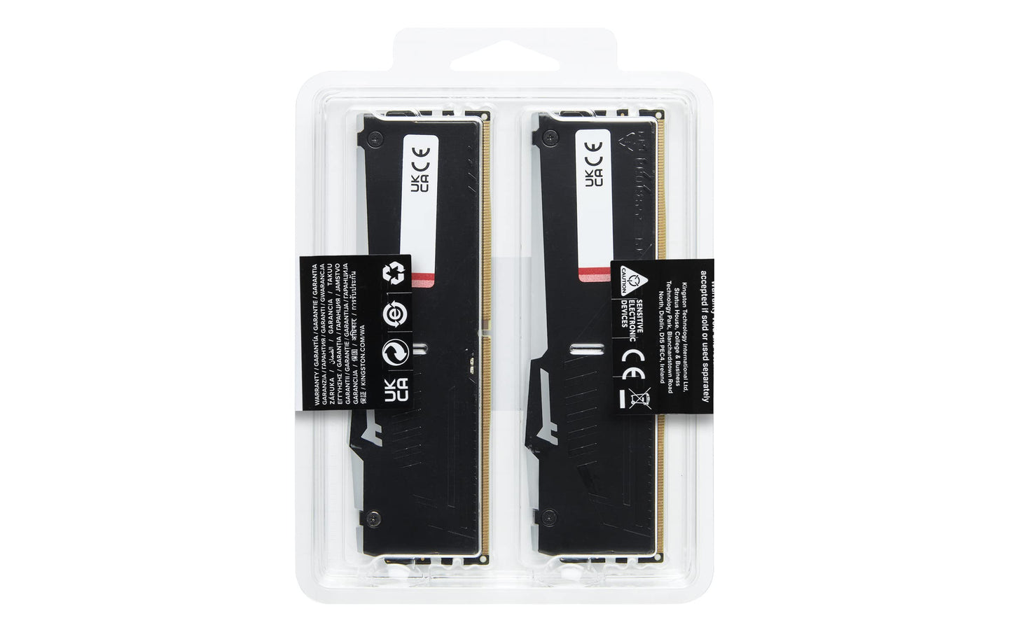 Kingston FURY Beast 32GB 6000MT/s DDR5 CL36 RGB Desktop Memory Single Module | Infrared Syncing | AMD EXPO | KF560C36BBEA-32