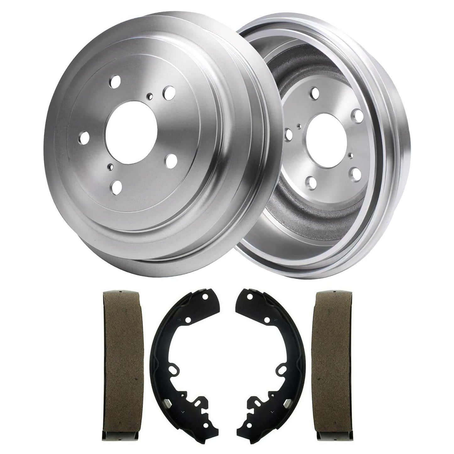 Detroit Axle - Front Brake Kit for Chrysler 300 Dodge Challenger Charger Magnum Replacement Disc Brakes Rotors and Ceramic Brake Pads : 12.6" inch Rotor