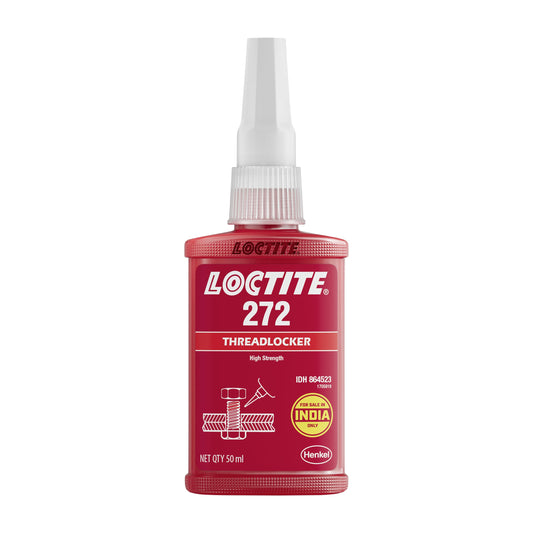 Loctite 88442-272 Threadlocker, 50ml Bottle, Red | High Temperature, High Strength