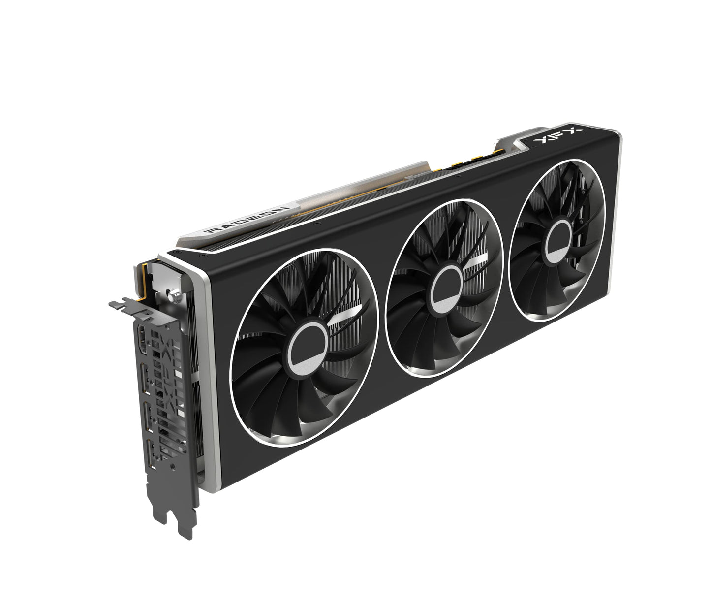 XFX Quicksilver AMD Radeon RX 9070XT Gaming Edition with 16GB GDDR6 HDMI 3xDP, RDNA 4 RX-97TQICKBA, Graphics Card, Compatible with Desktop PCs