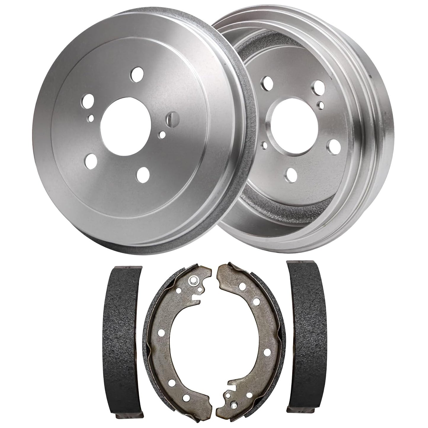 Detroit Axle - Kit de freno delantero para Chrysler 200 Sebring Dodge Avenger Caliber Jeep Compass Patriot Rotores de freno de cerámica Reemplazo de pastillas de freno : rotores delanteros de 11.57