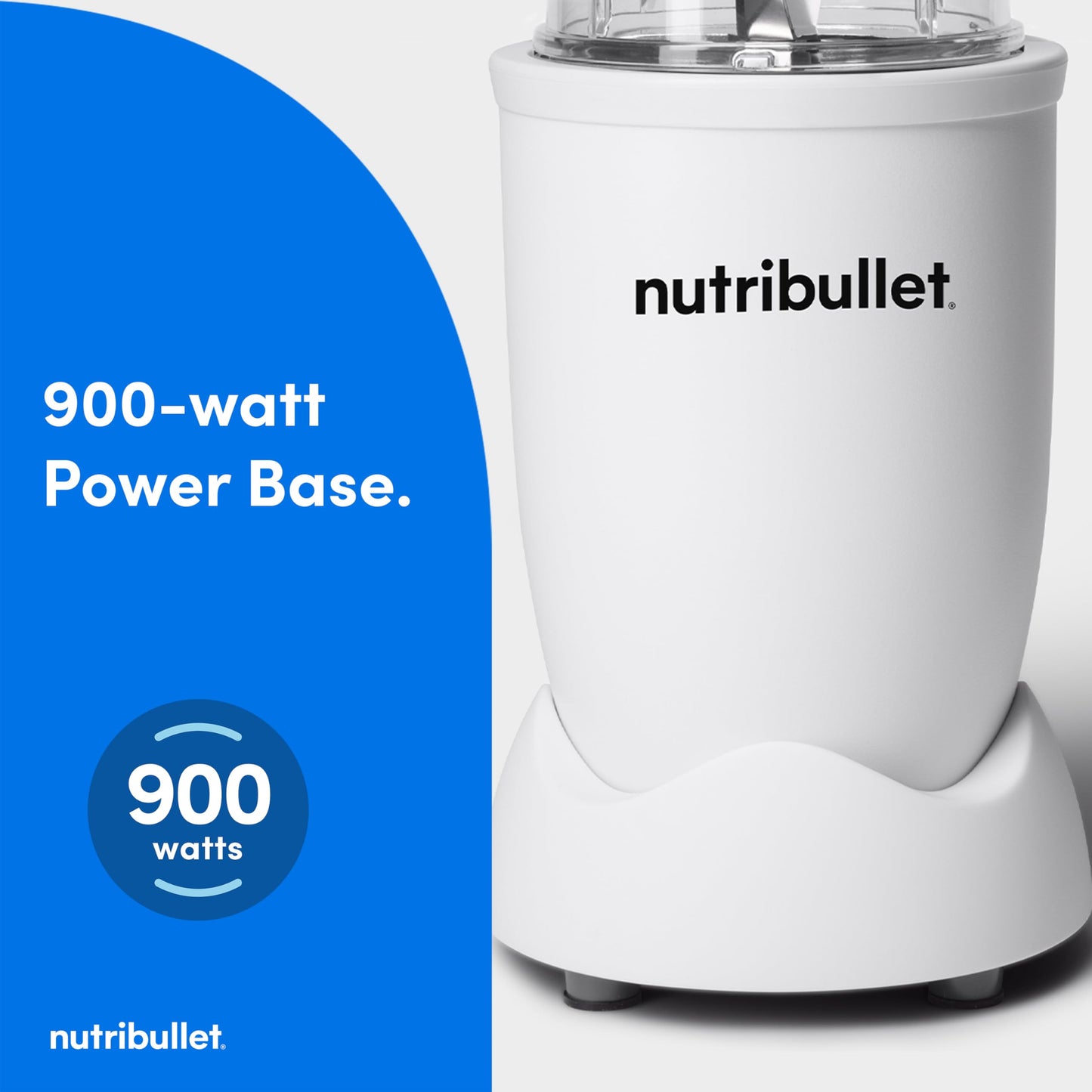 Nutribullet Personal Blender, Shakes, Smoothies, Food Prep, and Frozen Blending, 24 Ounces, 600 Watt, Dark Gray, NBR-0601WM