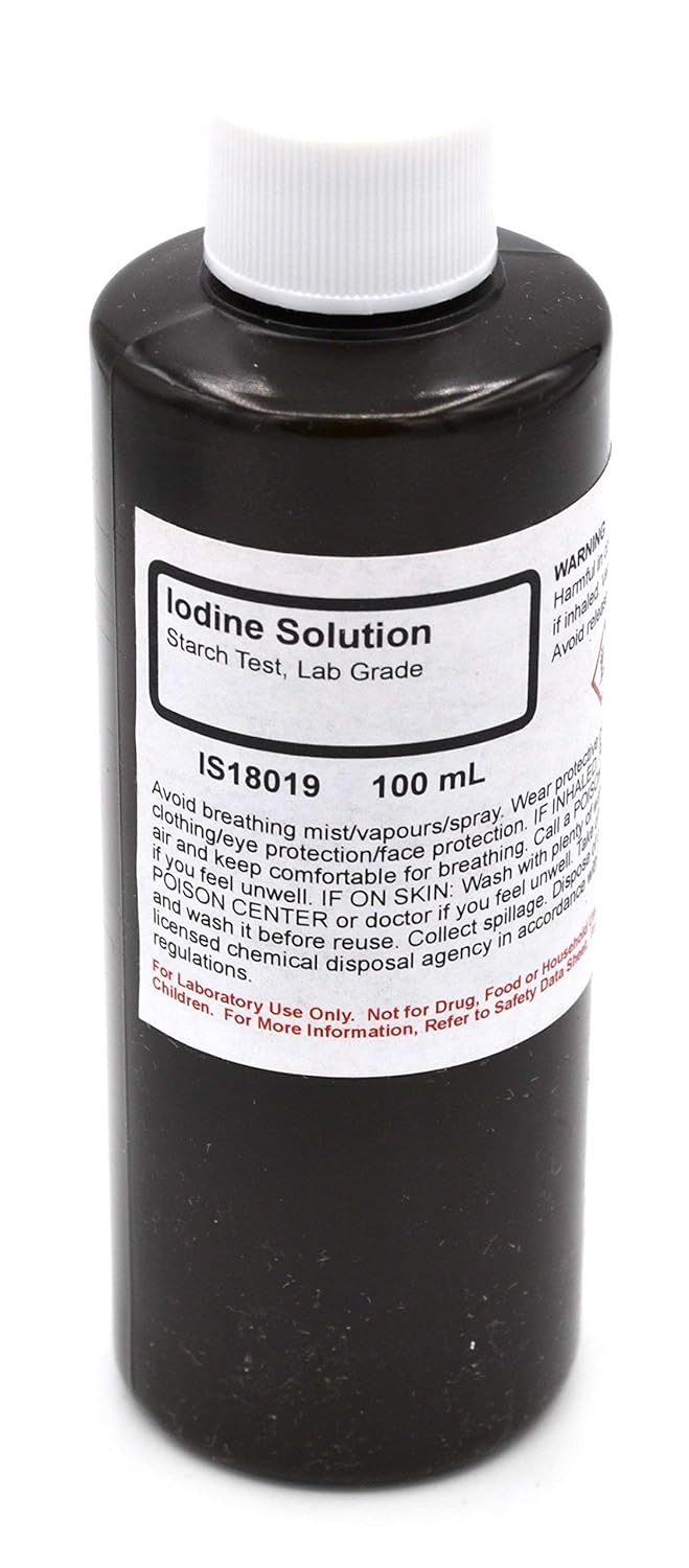 ALDON Innovating Science Laboratory-Grade Iodine Solution, 100mL - The Curated Chemical Collection