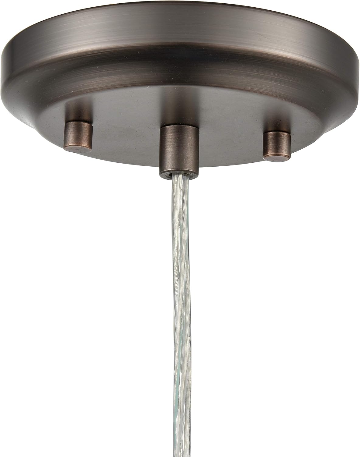 Light Society Topeka Mini Mason Jar Pendant Light, Glass Shade with Modern Bronze Finish, Vintage Industrial Modern Lighting Fixture (LS-C236-BZ)
