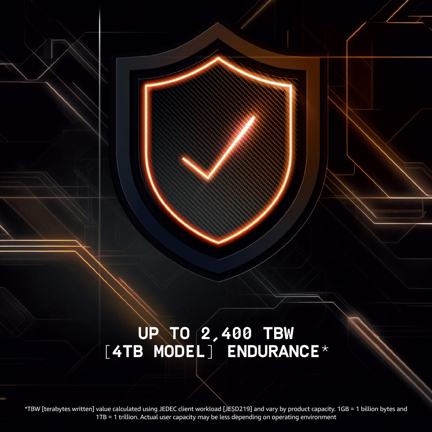 WD_Black SN8100 4TB NVMe SSD - PCIe 5.0x4, M.2 2280, Up to 14,900MB/s Read Speed, up to 11,000MB/s Write Speed, Best for AI Applications, Gaming, and Video Editing - WDS400T1X0M