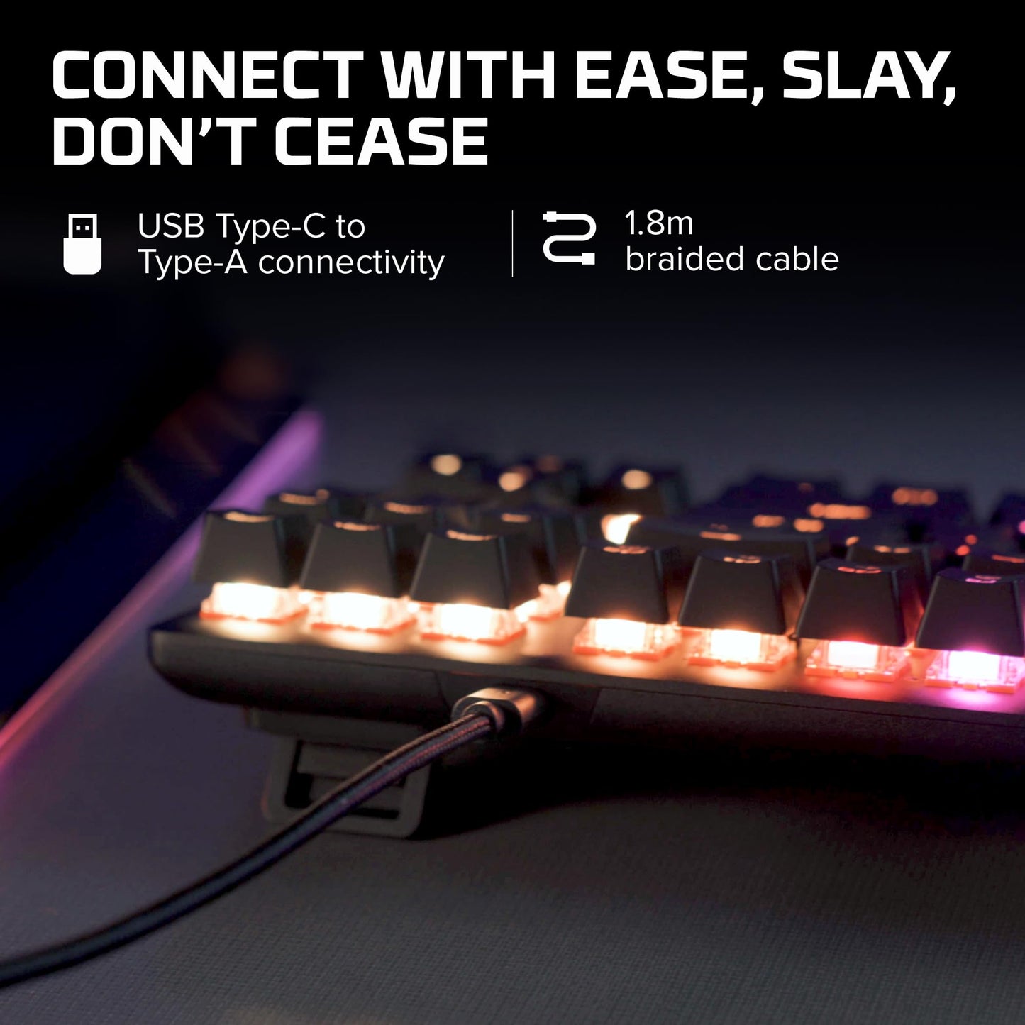 HyperX Alloy Origins 65 - Mechanical Gaming Keyboard – Compact 65% Form Factor - Linear Red Switch - Double Shot PBT Keycaps - RGB LED Backlit - NGENUITY Software Compatible,Black