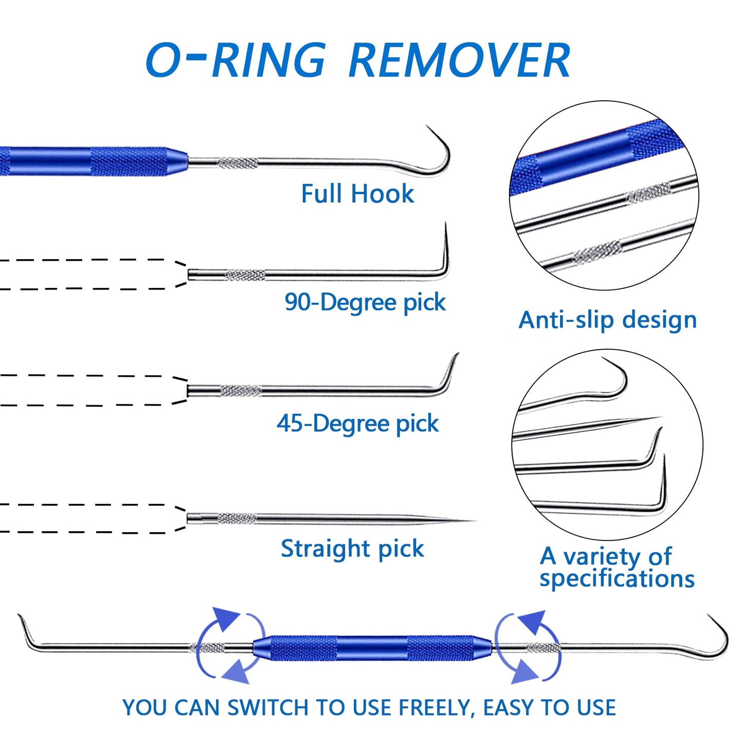 ZDBB 1010 Pcs Rubber O Rings Kit 22 Size Universal O-Ring Assortment Set for Automotive Faucet Pressure Washers Plumbing Sealing Repair,Air or Gas Connections,Resist Oil and Heat