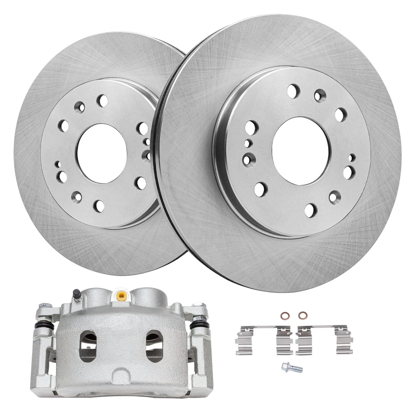 Detroit Axle - Front Brake Kit for 2010-21 Ford Expedition F-150 Lincoln Navigator Disc Brake Rotors Ceramic Brakes Pads 2011 2012 2013 2014 2015 2016 2017 2018 2019 2020 Replacement